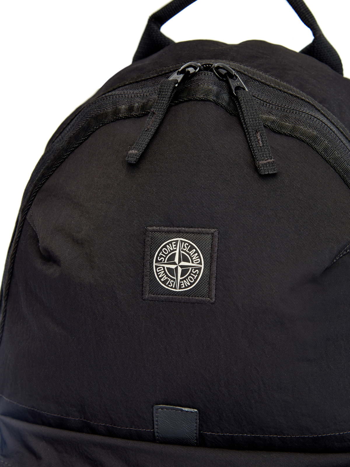 Вместительный рюкзак в стиле urban с двумя отделениями STONE ISLAND, цвет черный, размер 52;54;56 - фото 6