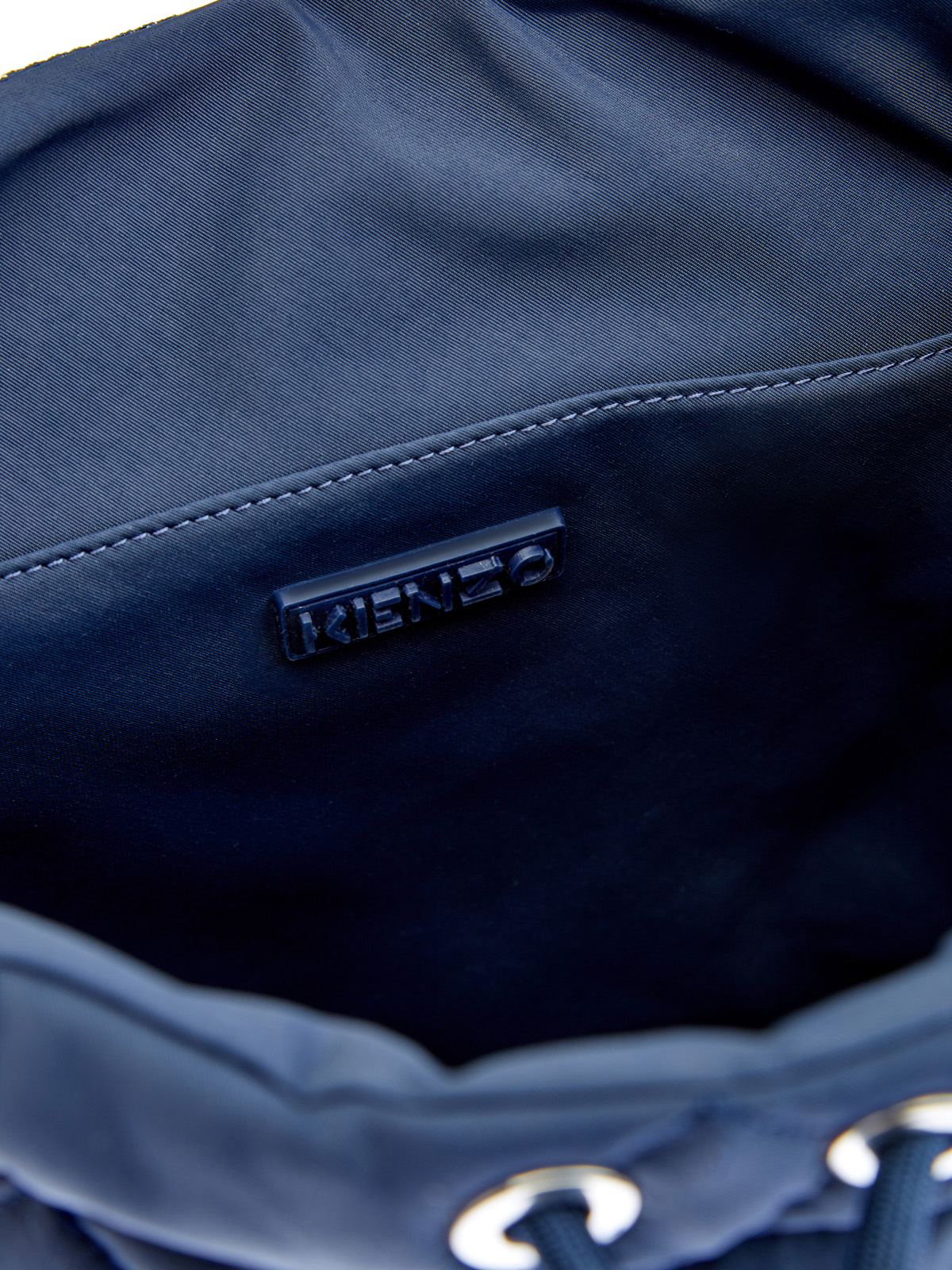 Рюкзак с объемным принтом-монограммой KENZO, цвет синий, размер 48;50 - фото 7