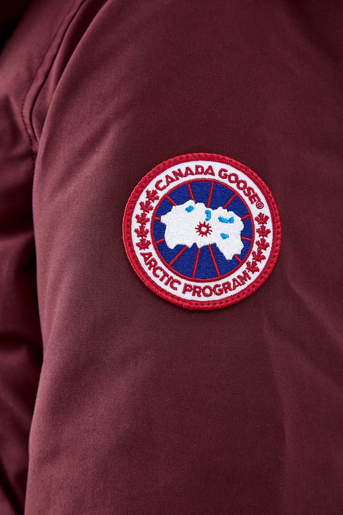 Парка Ellesmere из водонепроницаемой ткани Arctic-Tech до −25℃ CANADA GOOSE, цвет бордовый, размер S;M;L;XS - фото 6