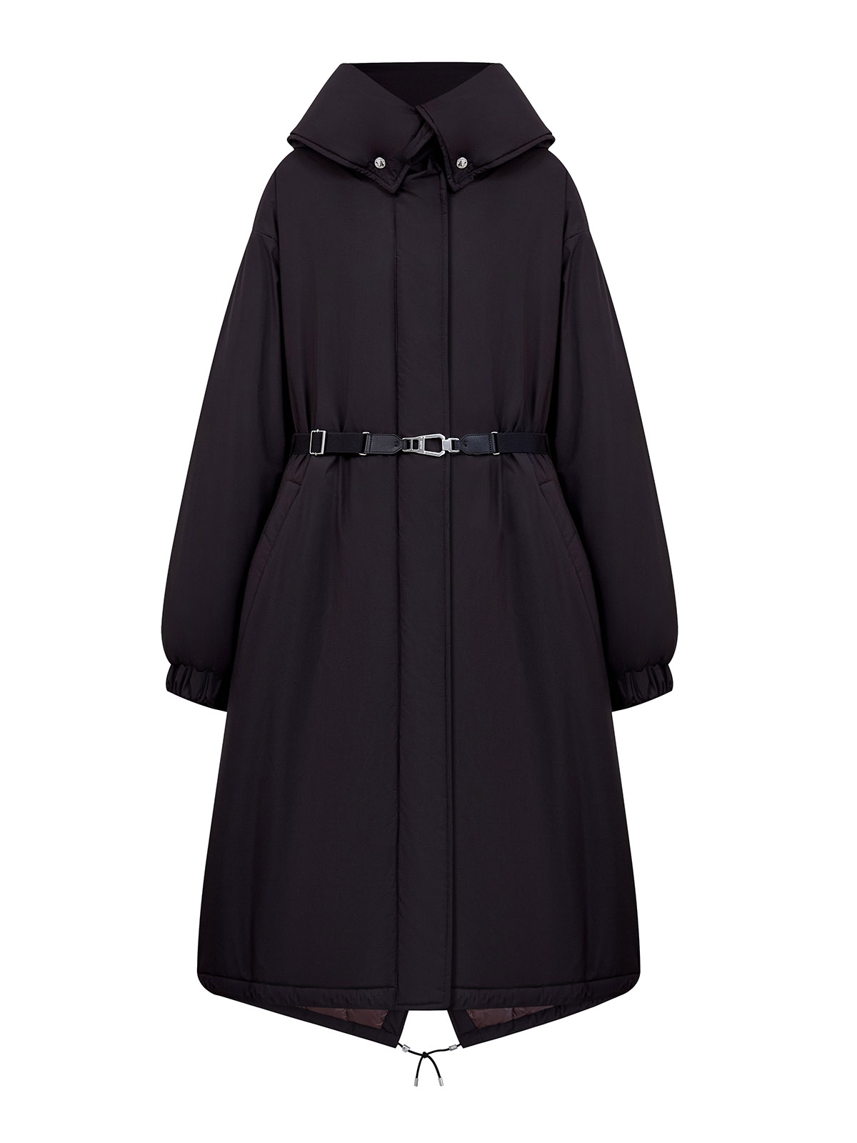 Пуховая парка Eneida с поясом и отложным воротом 164320₽