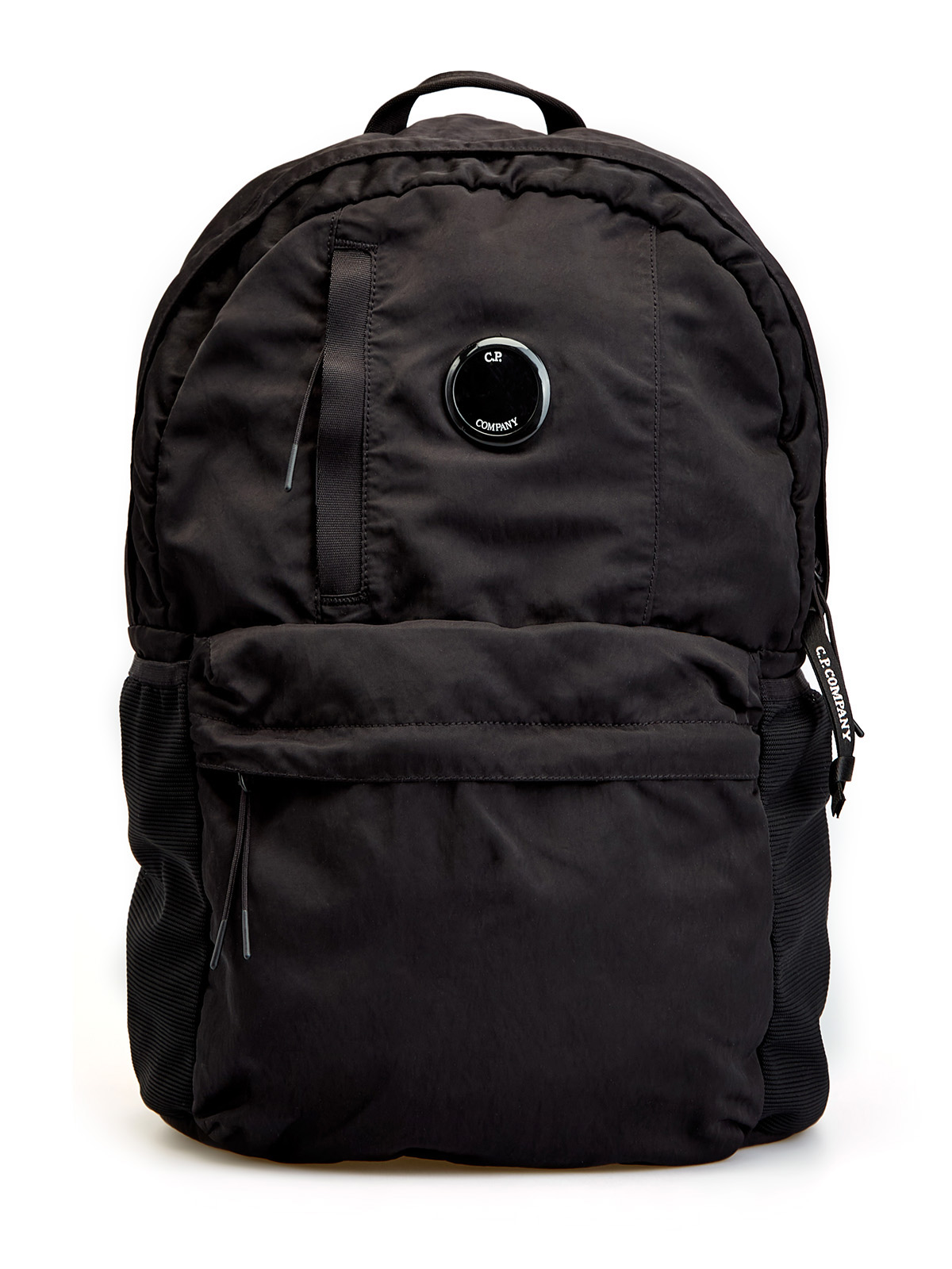 Рюкзак из водостойкого нейлона с мембранной спинкой и линзой C.P. C.P.COMPANY, цвет черный, размер 60;59;58