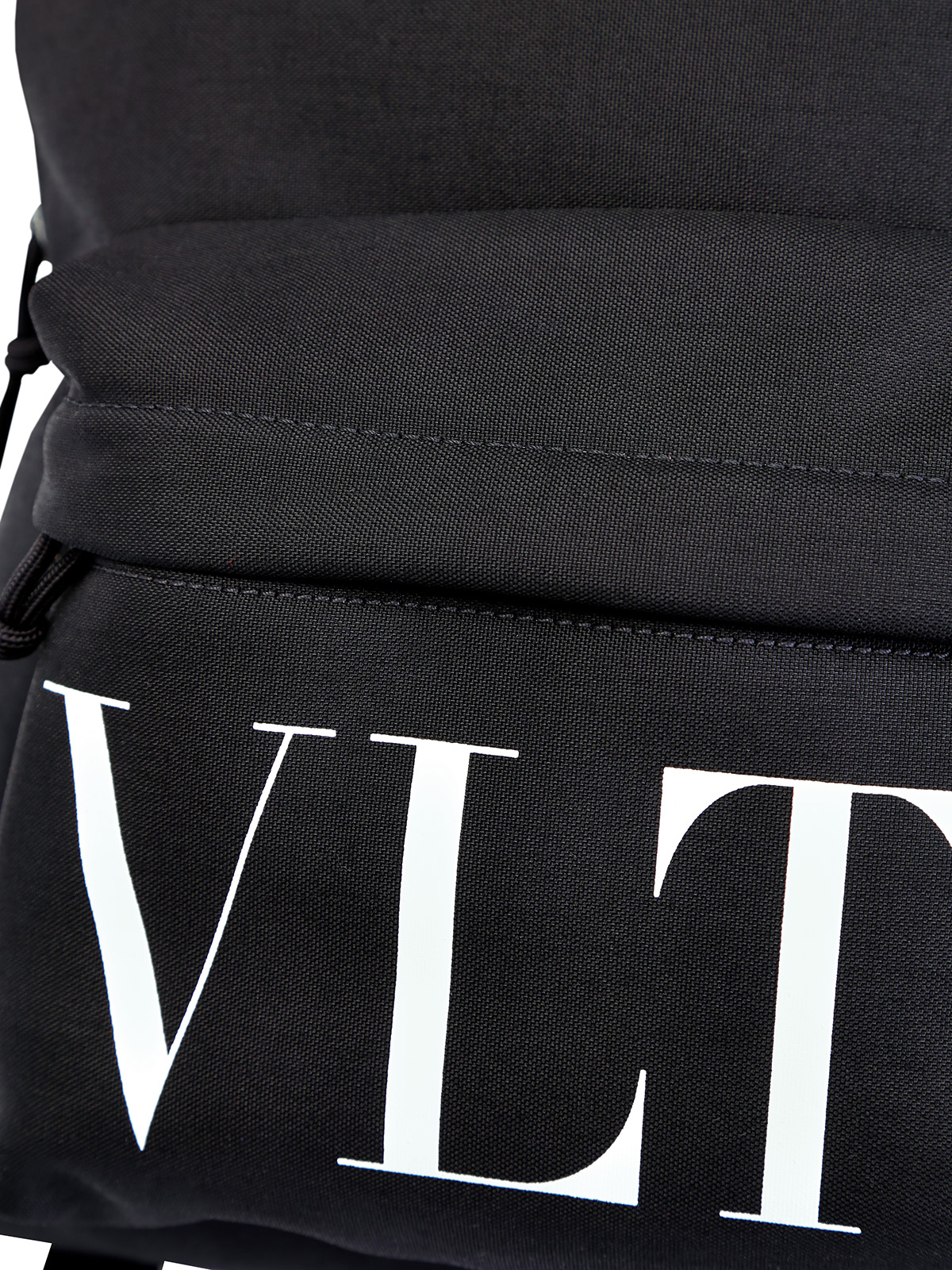 Вместительный рюкзак из нейлона с логотипом VLTN VALENTINO, цвет черный, размер 36;36.5;37;37.5;38;38.5;39;40;41;39.5 - фото 6