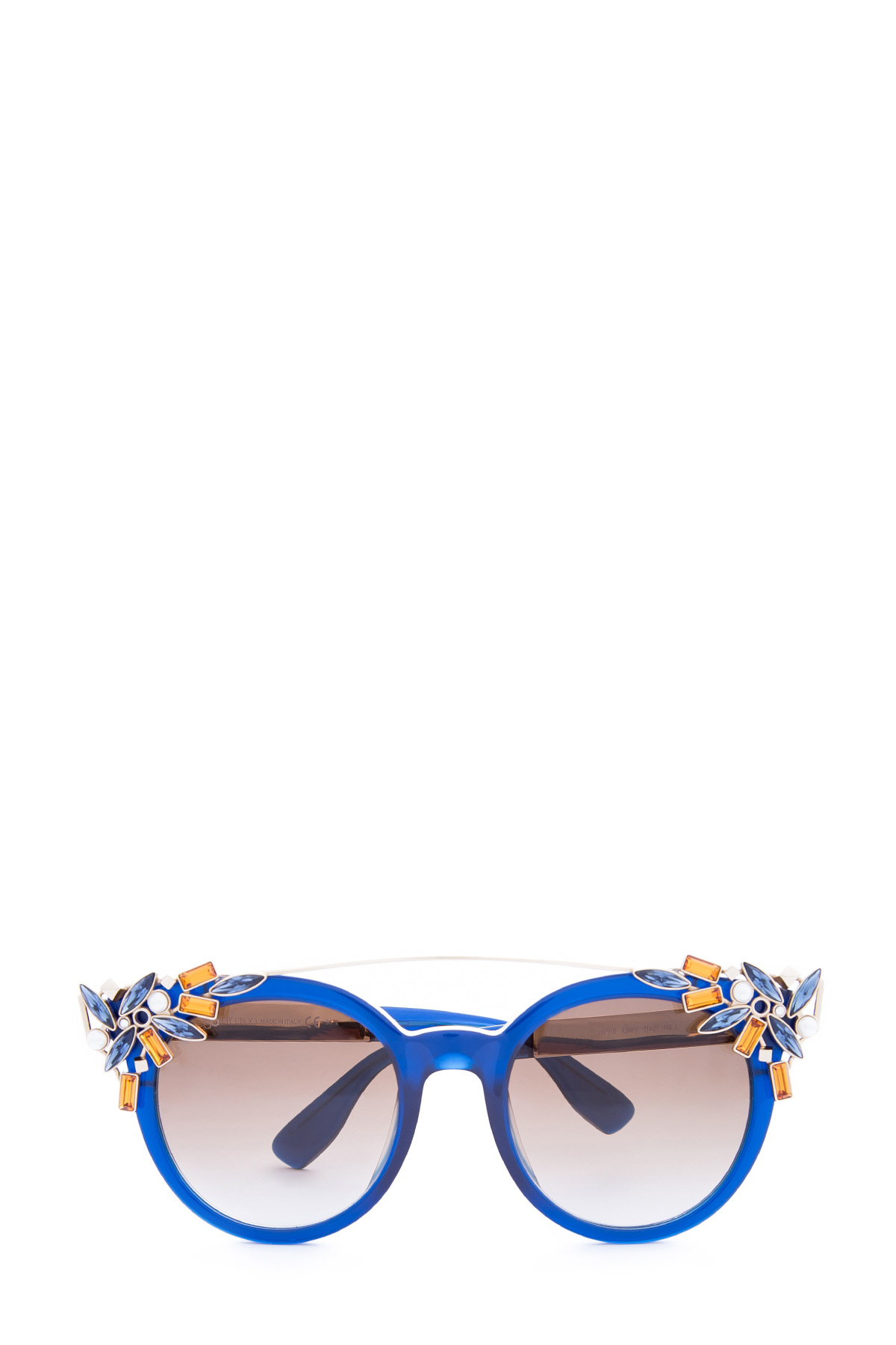 очки JIMMY CHOO  (sunglasses), цвет синий, размер 36 - фото 1