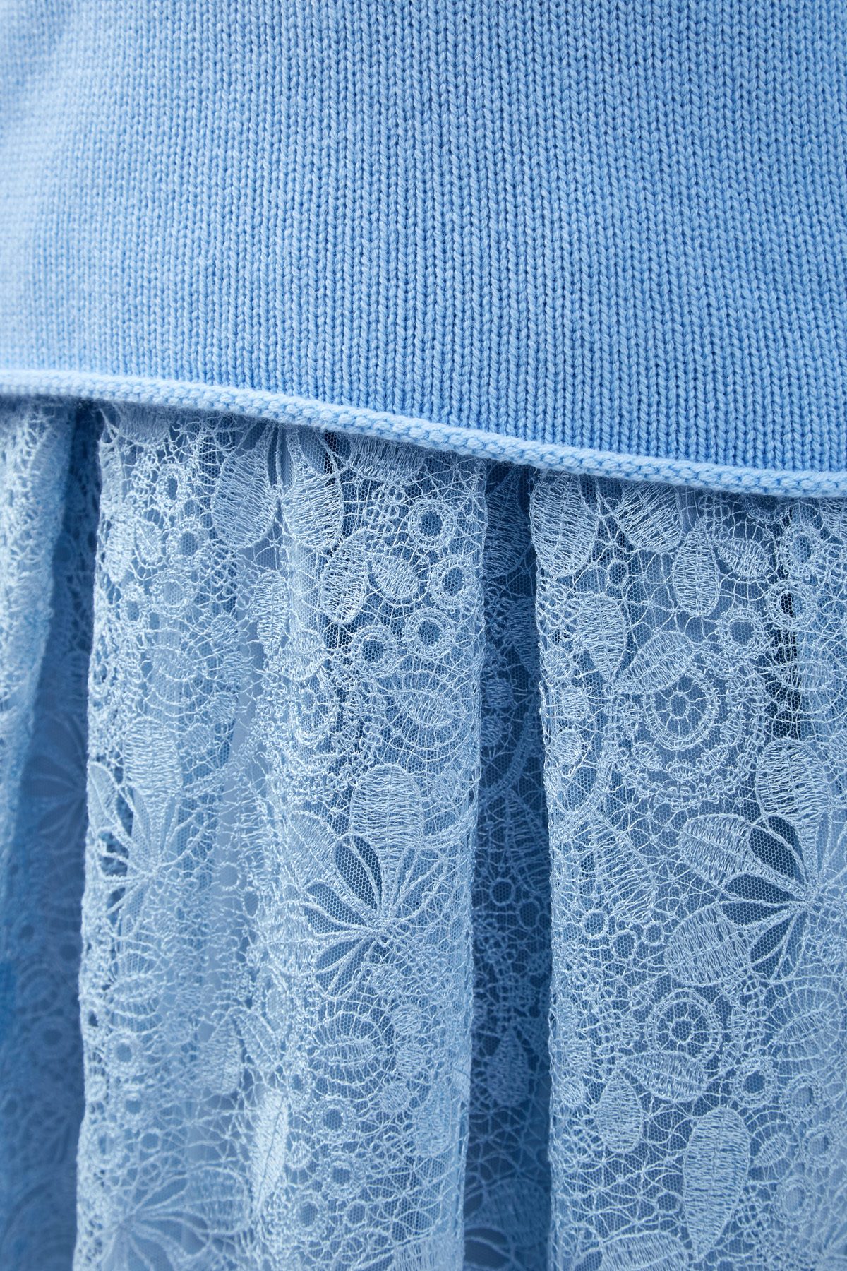 Платье 2 в 1 со съемным кашемировым джемпером