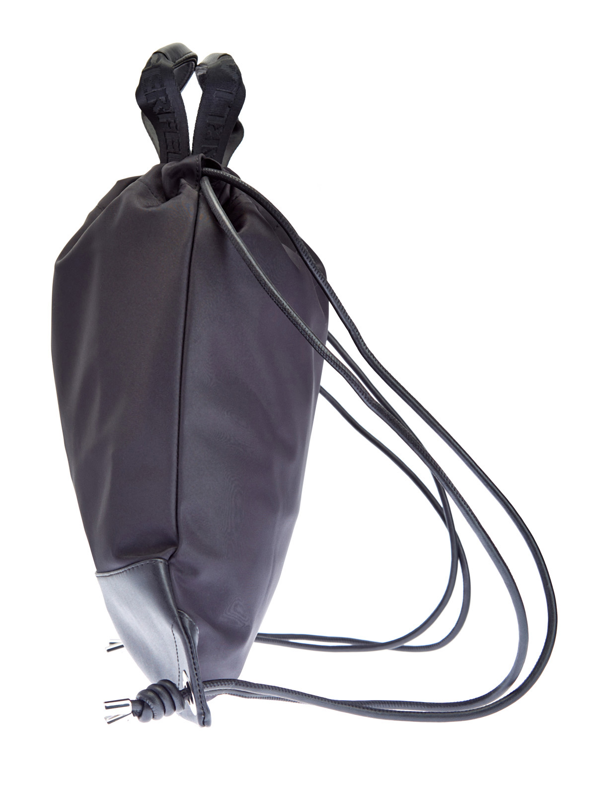 Рюкзак из матового нейлона с принтом Rue St-Guillaume KARL LAGERFELD, цвет черный, размер 5;6;7 - фото 4