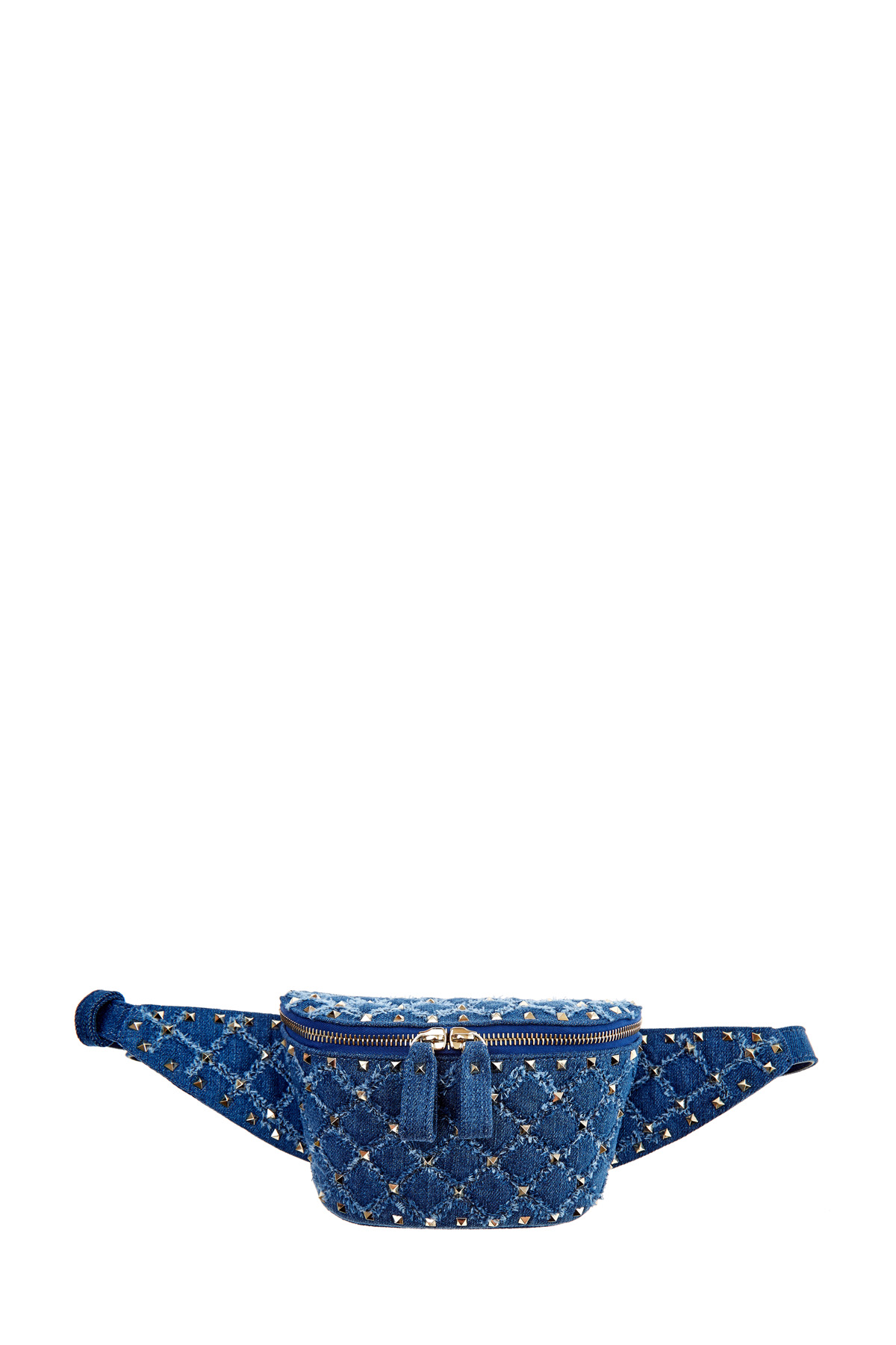 

Поясная сумка Rockstud Spike из денима с отделкой заклепками
