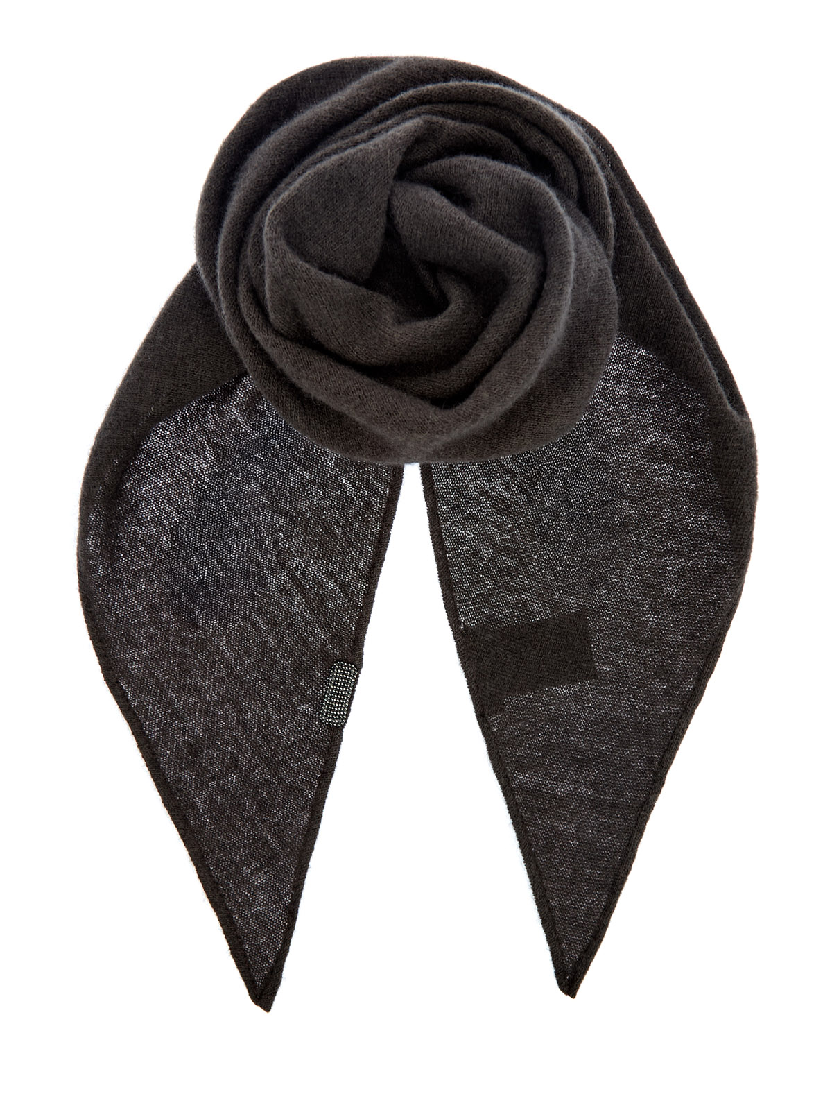 

Кашемировый шарф с ювелирной деталью Мониль, Коричневый, Кашемировый шарф с ювелирной деталью Мониль