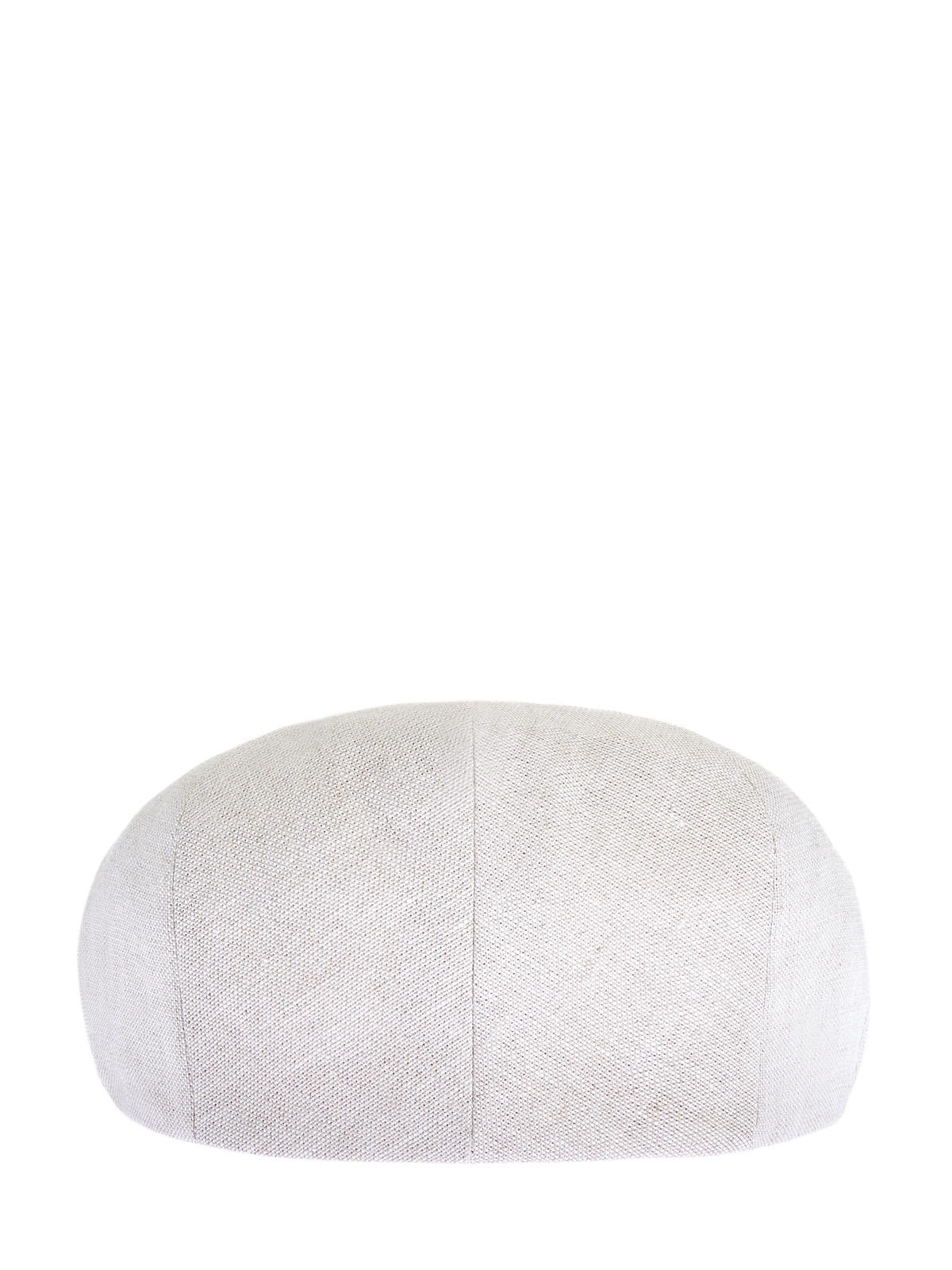 Светлая кепка-коппола из дышащей льняной ткани ELEVENTY, цвет белый, размер M;L - фото 4