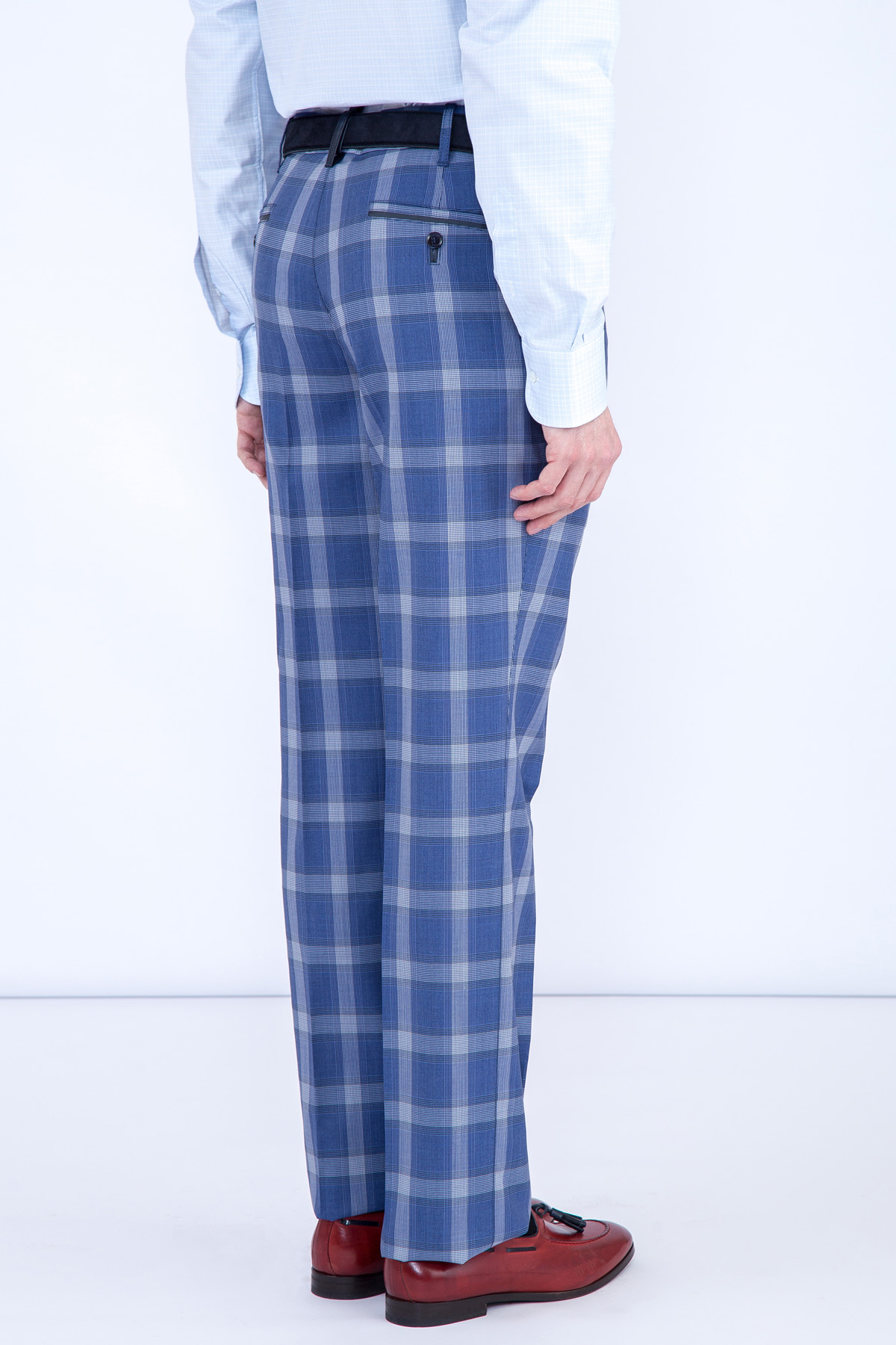 брюки STEFANO RICCI, цвет синий, размер 46;48;56 - фото 4