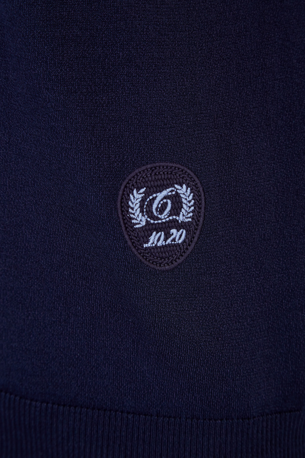 Футболка в технике плотной чулочной вязки с короткими рукавами CORTIGIANI, цвет синий, размер 46;48;50 - фото 5