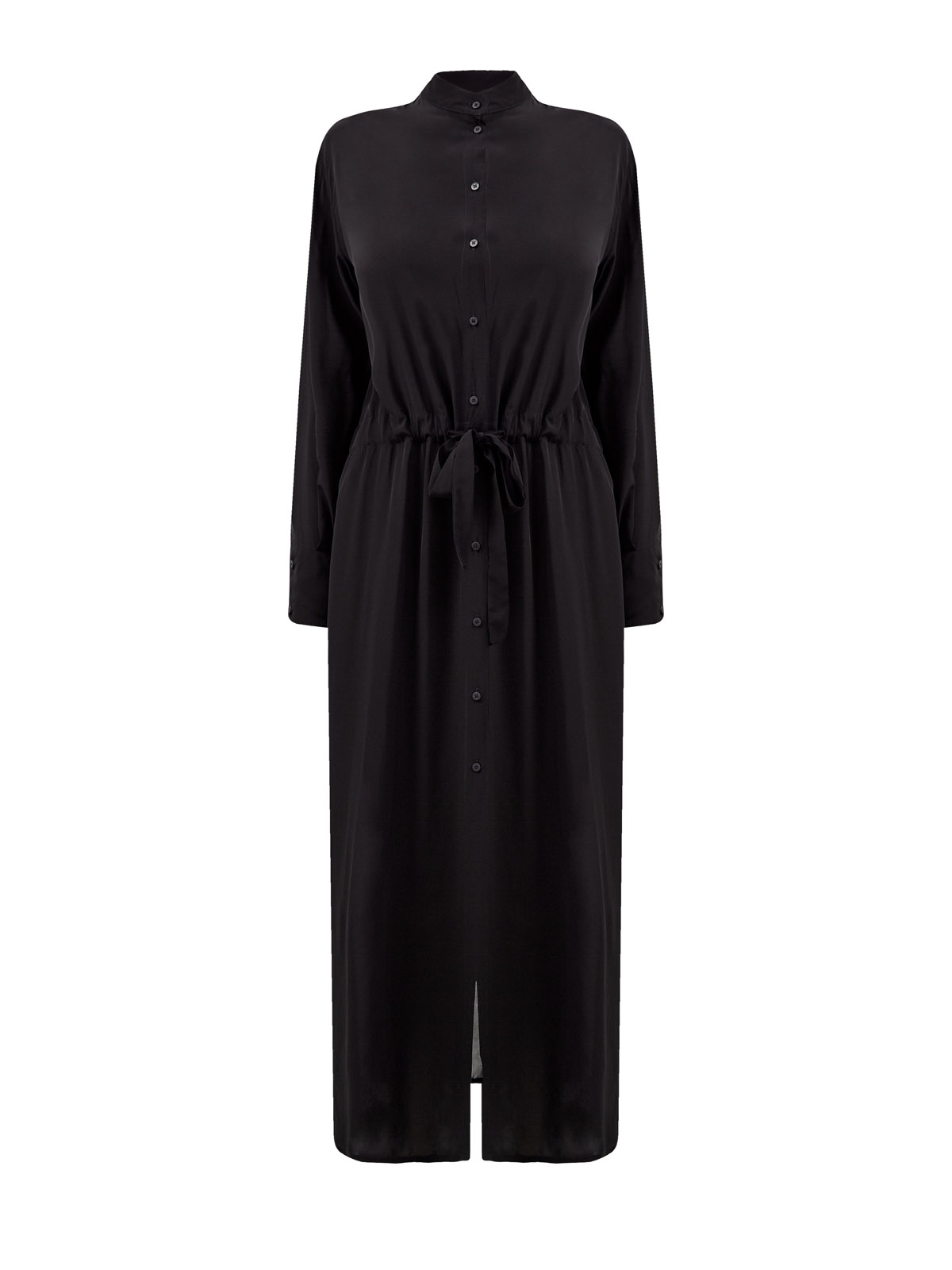 Пляжное платье-рубашка с символикой из кристаллов FISICO, цвет черный, размер S;L;XL;M