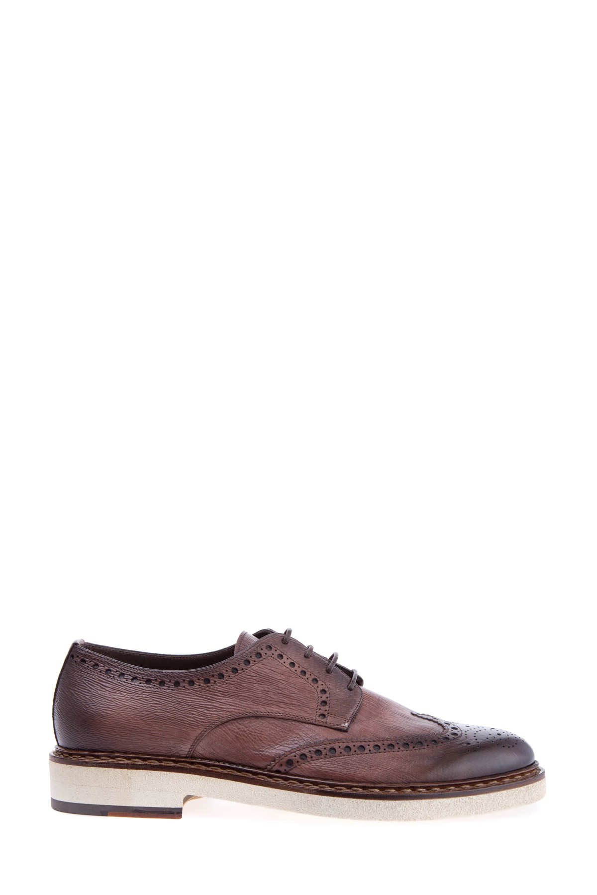 ботинки SANTONI, цвет коричневый, размер 39.5;40;41.5;42;42.5;43;43.5