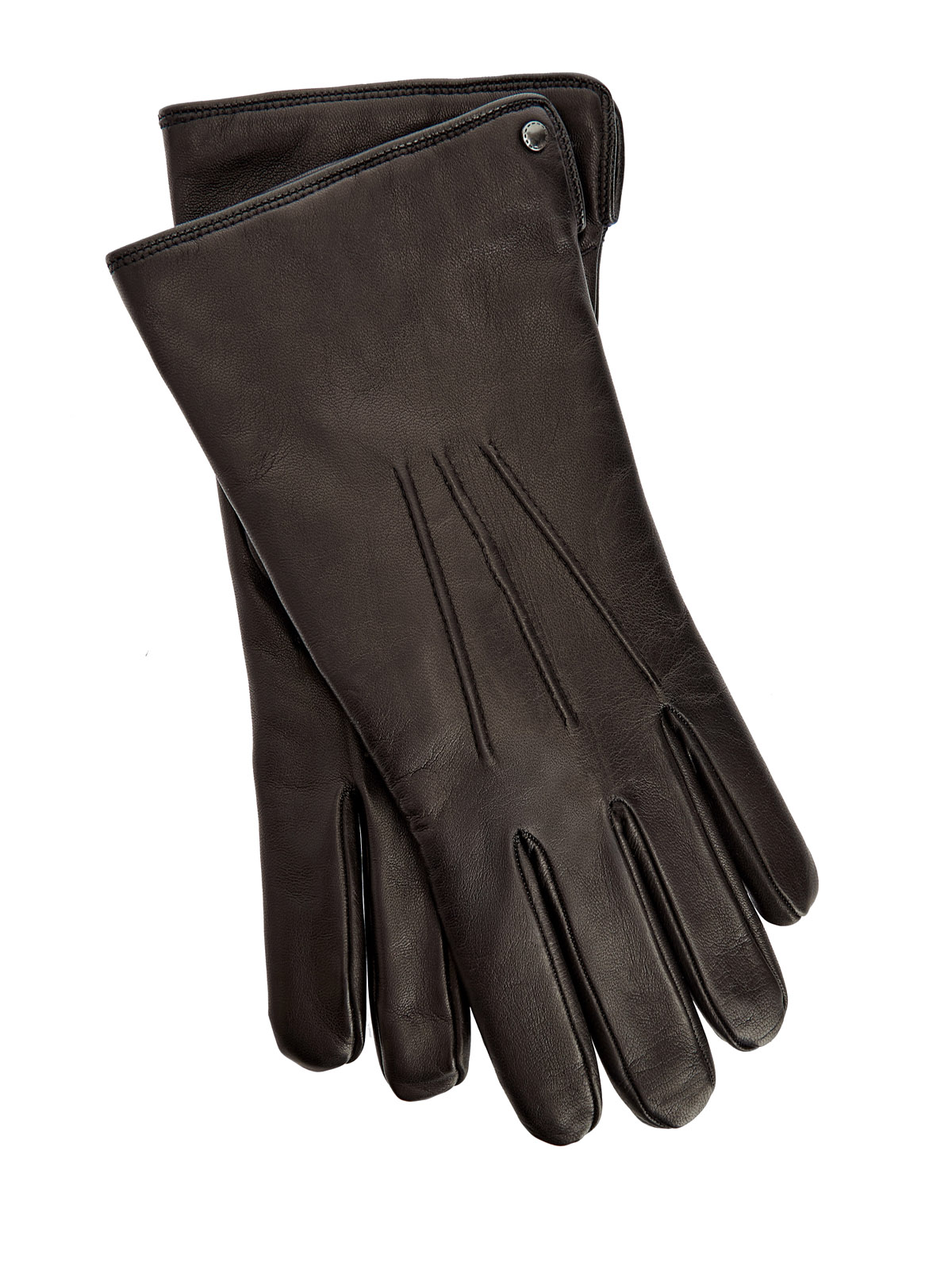 

Перчатки из овечьей кожи с кашемировой подкладкой, Черный, Перчатки из овечьей кожи с кашемировой подкладкой