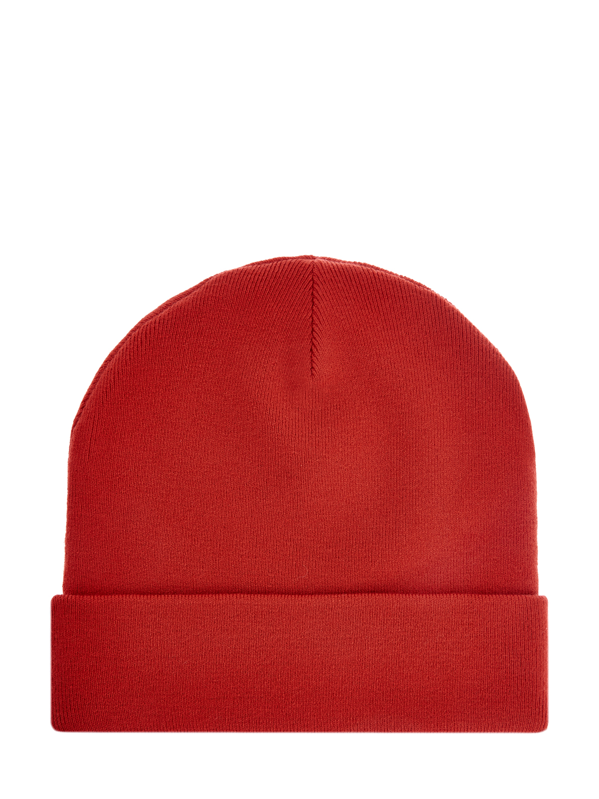 Яркая шапка с отворотом и контрастным логотипом ICE PLAY, цвет красный, размер 48;50;52 - фото 3