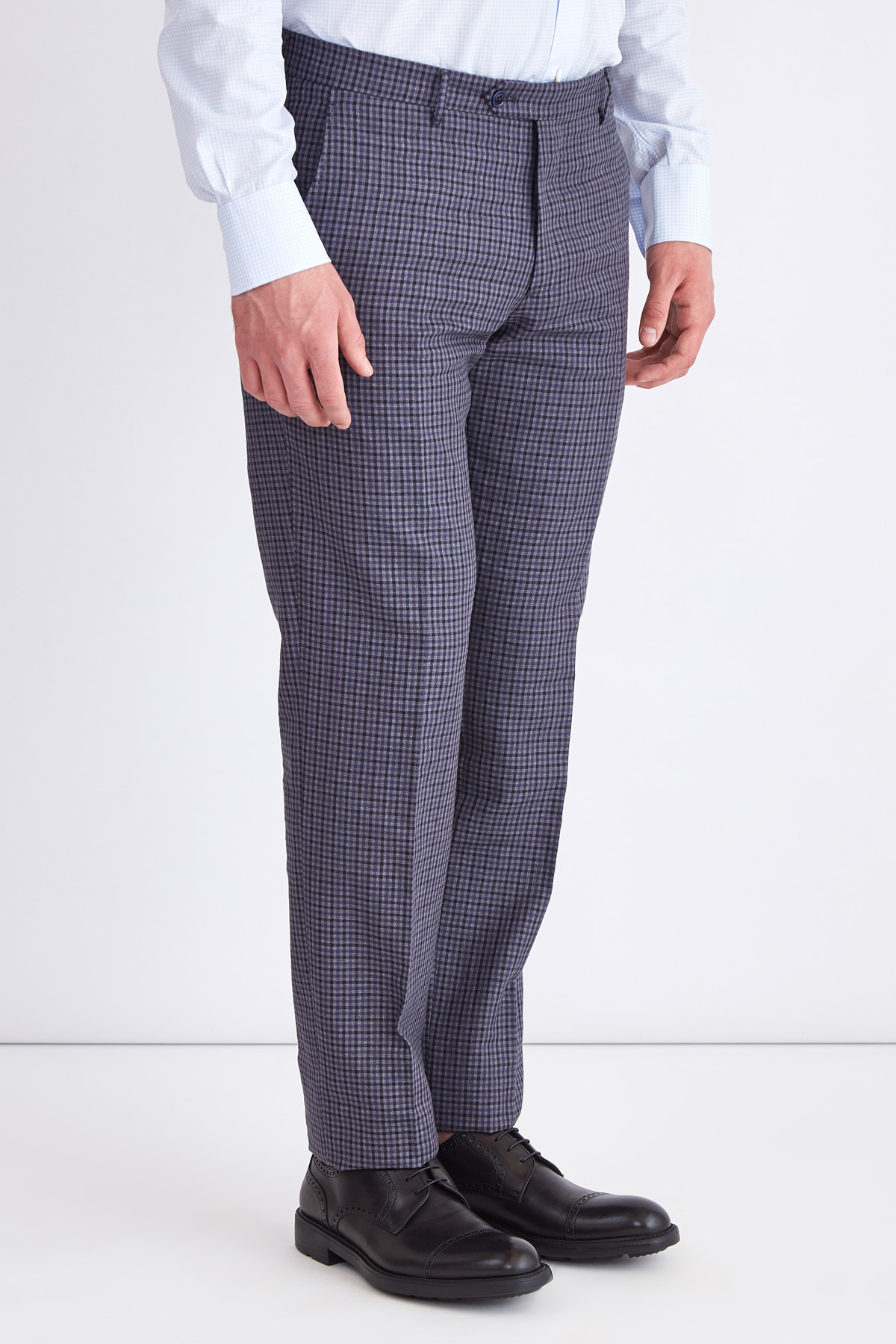 брюки BERWICH, цвет серый, размер 46 - фото 3