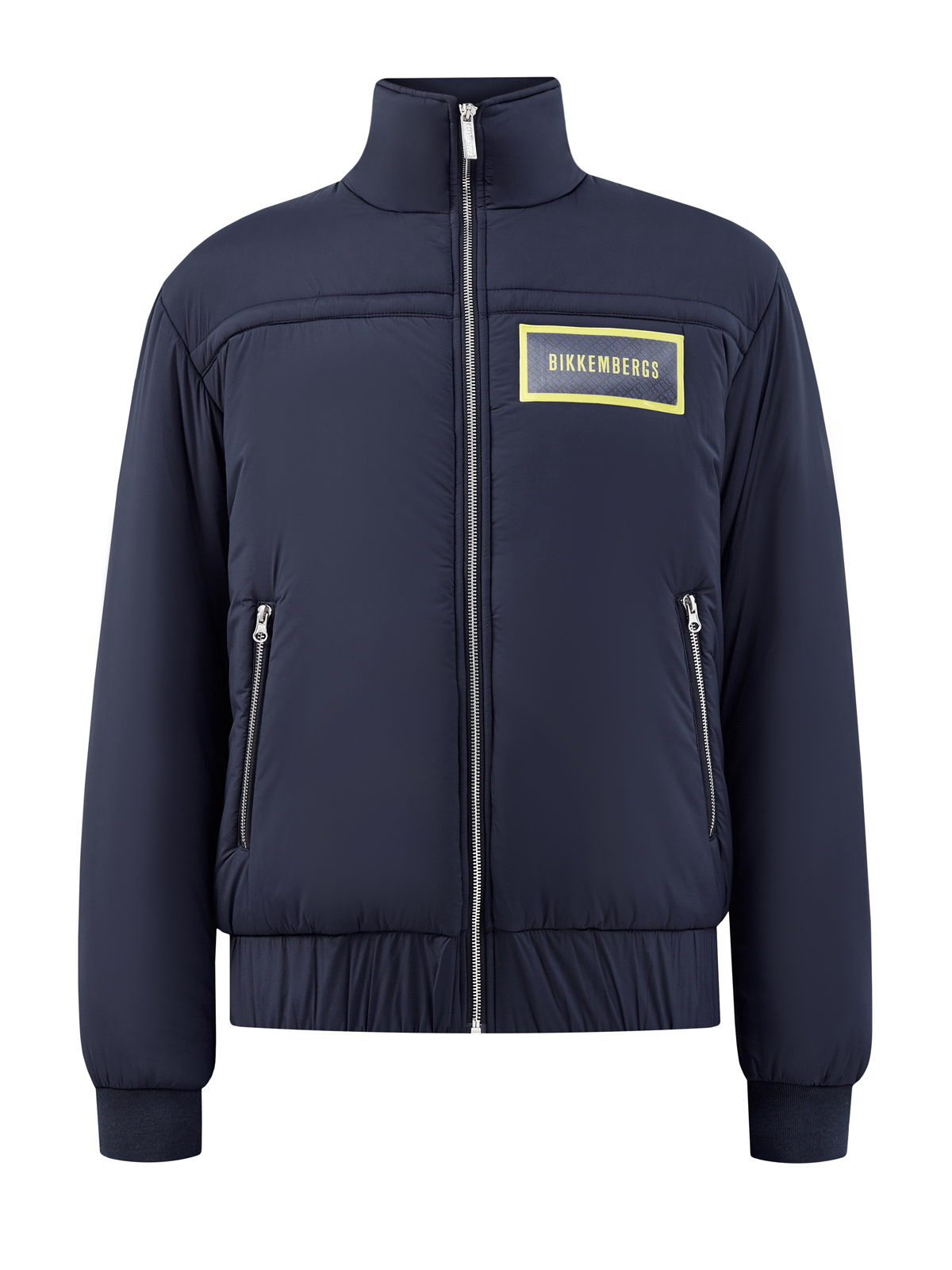 Куртка в стиле бомбера из ветрозащитного нейлона BIKKEMBERGS, цвет синий, размер M;L;XL;2XL;3XL - фото 1
