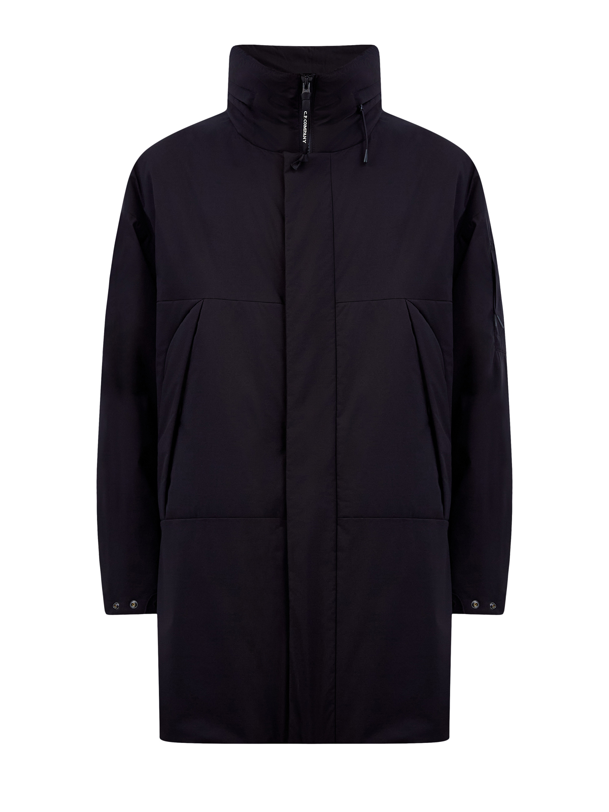 Парка из водонепроницаемого нейлона со съемным капюшоном 79500₽