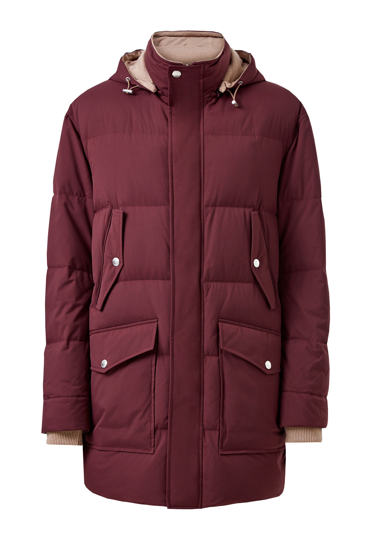 

Удлиненный пуховик из водо- и ветрозащитной микрофибры, Бордовый, Удлиненный пуховик из водо- и ветрозащитной микрофибры