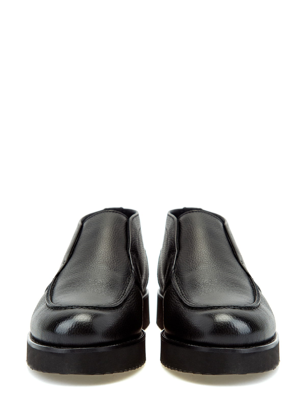 Утепленные ботинки из матовой крупнозернистой кожи DOUCAL'S, цвет черный, размер 40.5;41;41.5;42;42.5;43;43.5;44 - фото 5