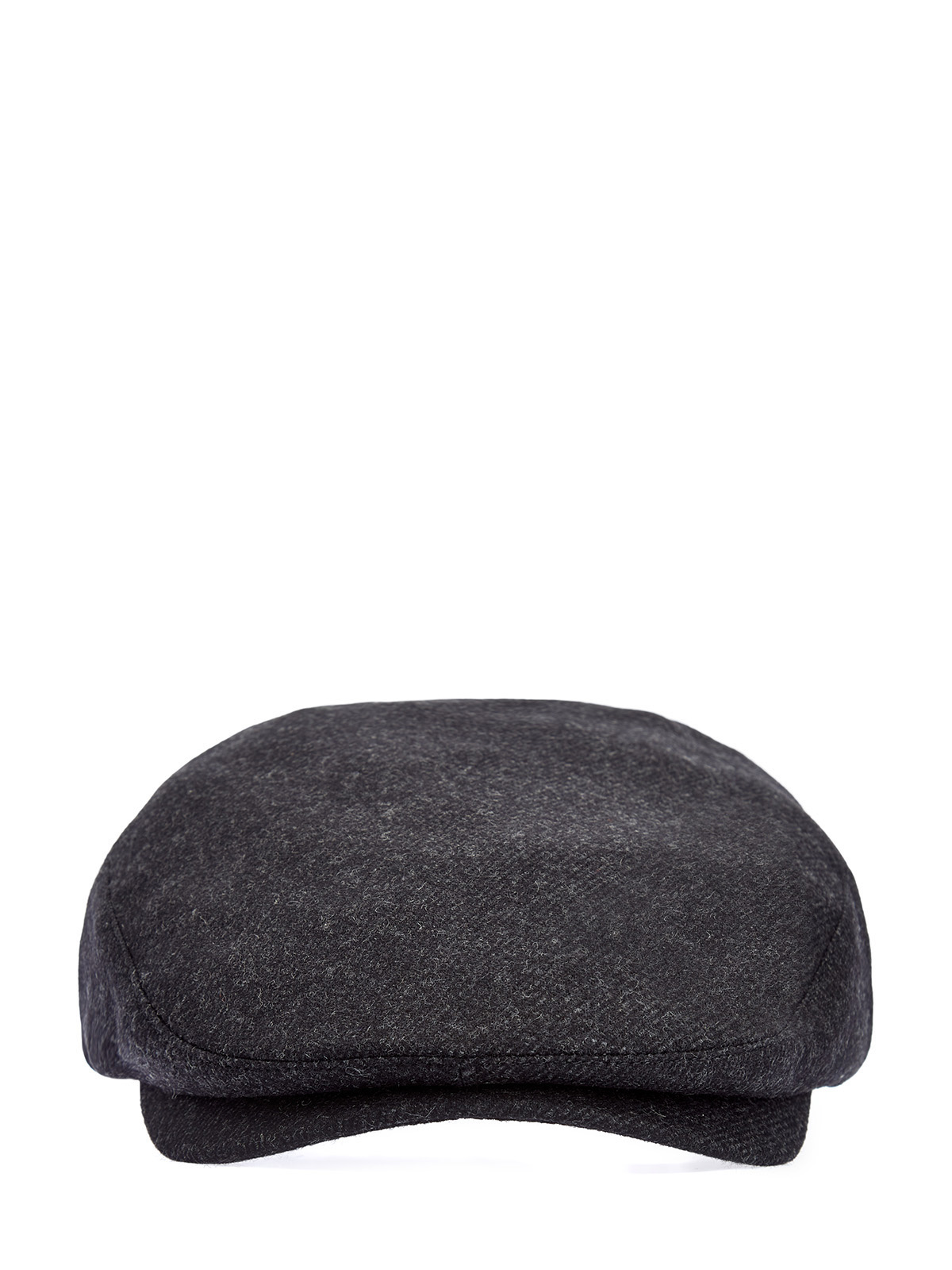 

Однотонная кепка-коппола из шерсти и кашемира, Серый, Однотонная кепка-коппола из шерсти и кашемира