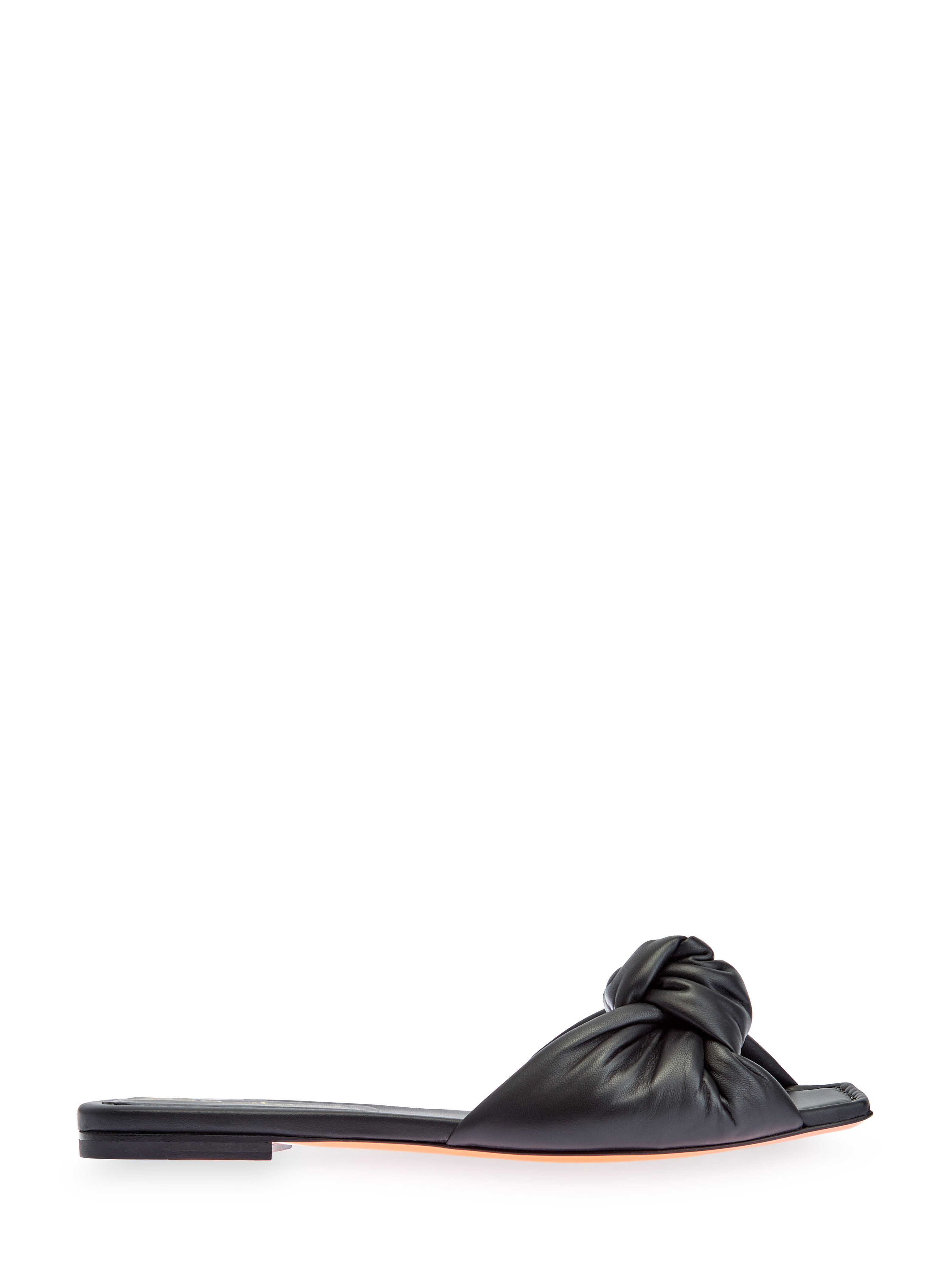 Открытые сандалии ручной работы из мягкой наппы SANTONI, цвет черный, размер 36.5;37;37.5;39;39.5;40;41;38.5 - фото 1