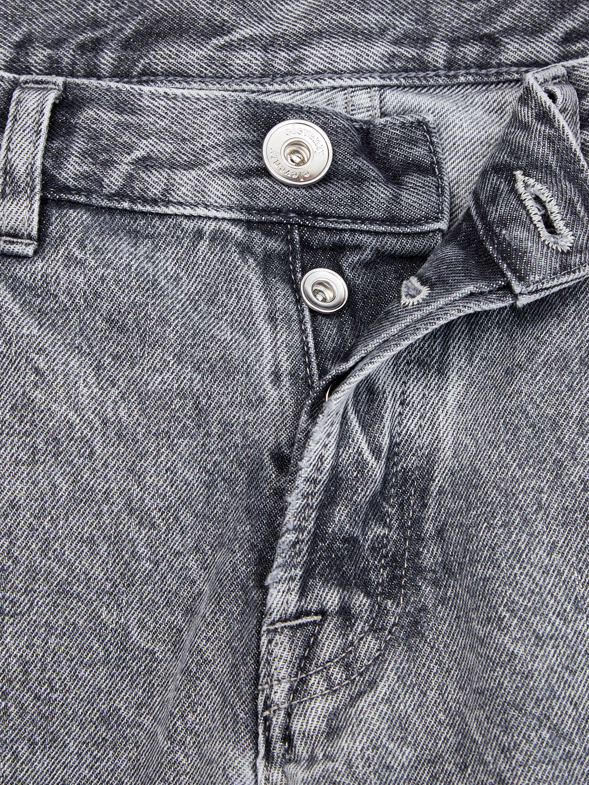 Окрашенные вручную джинсы-slim с литой фурнитурой ELEVENTY, цвет серый, размер 44;46;50;48;52 - фото 7