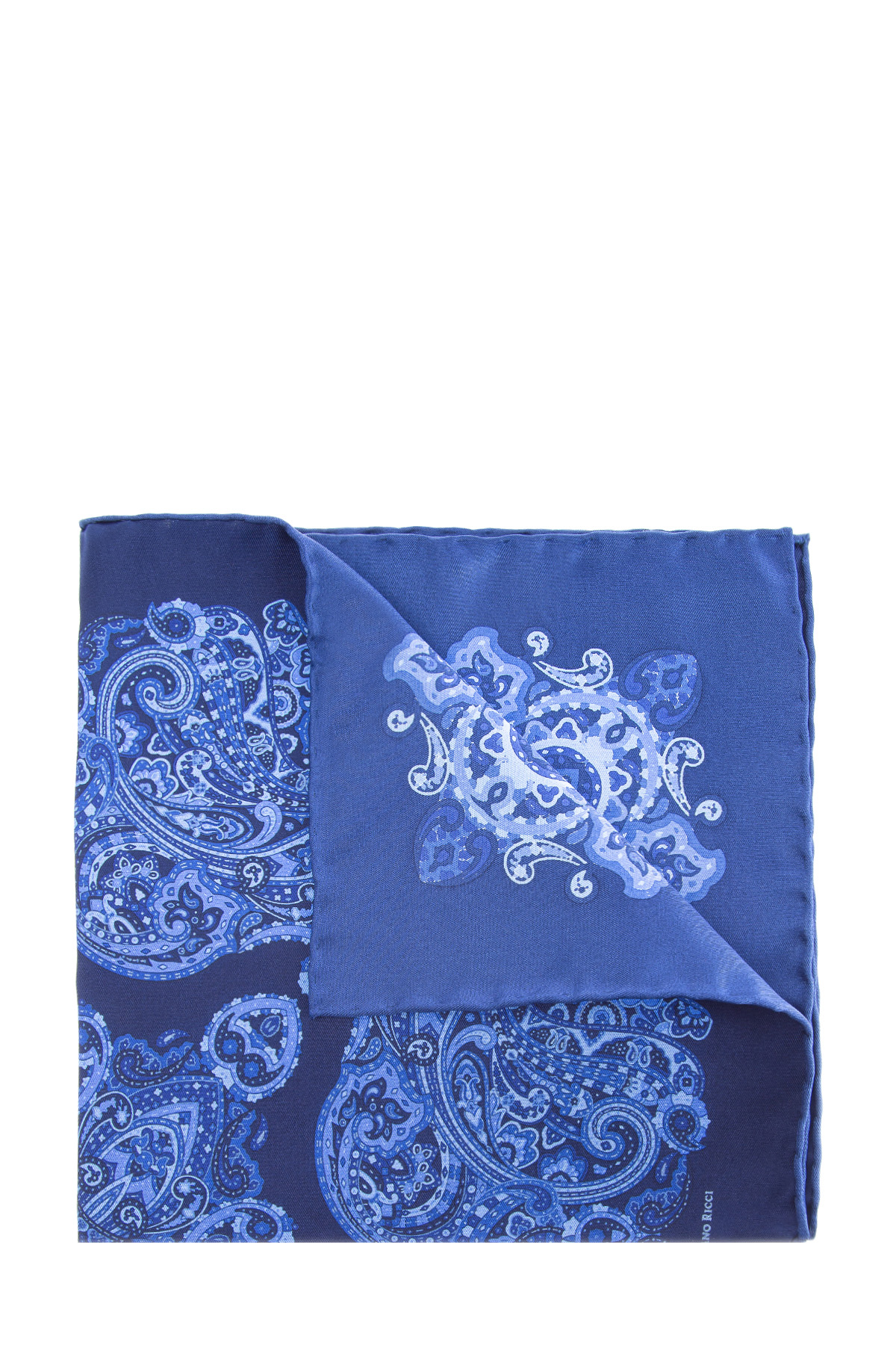 платок STEFANO RICCI, цвет синий, размер 48
