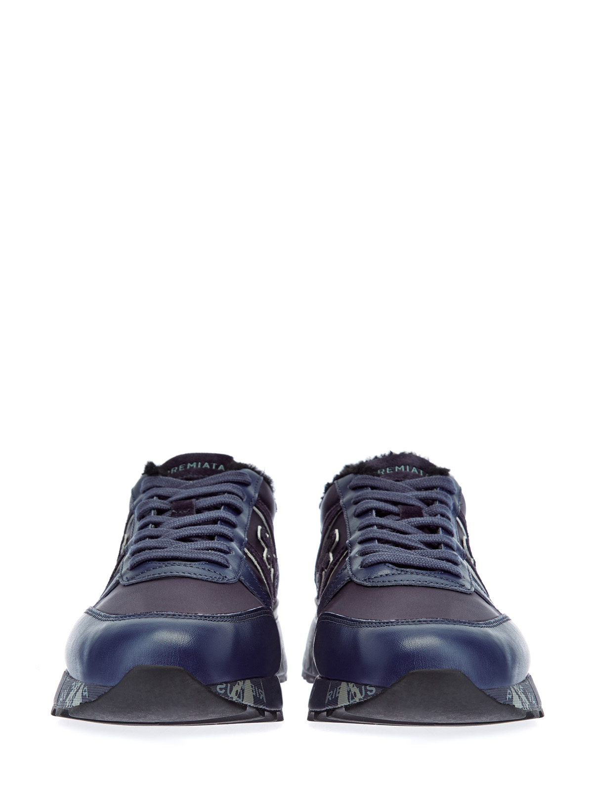 Утепленные кроссовки Lander из кожи и замши PREMIATA, цвет синий, размер 41;42;43;44;45;46;47 - фото 6