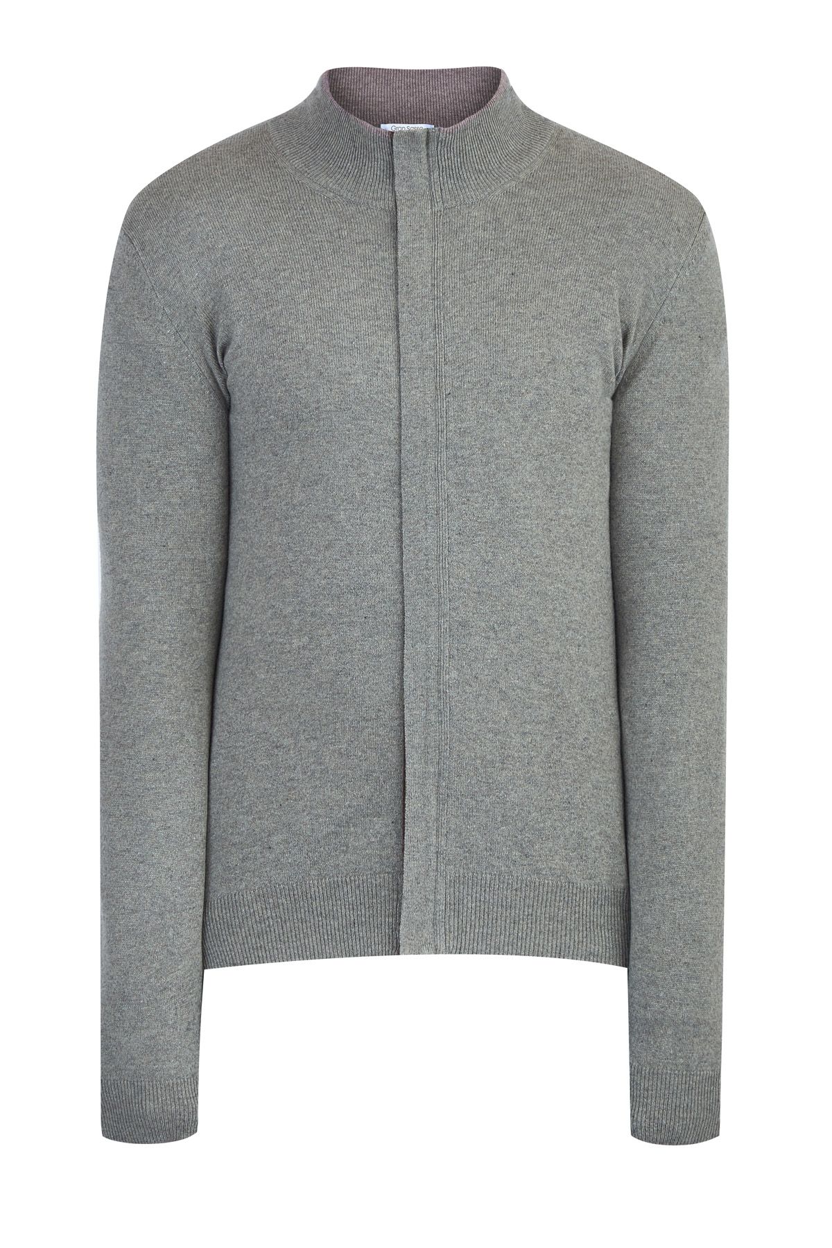 Кардиган с элементами с замшевой поверхностью у застежки и на рукавах