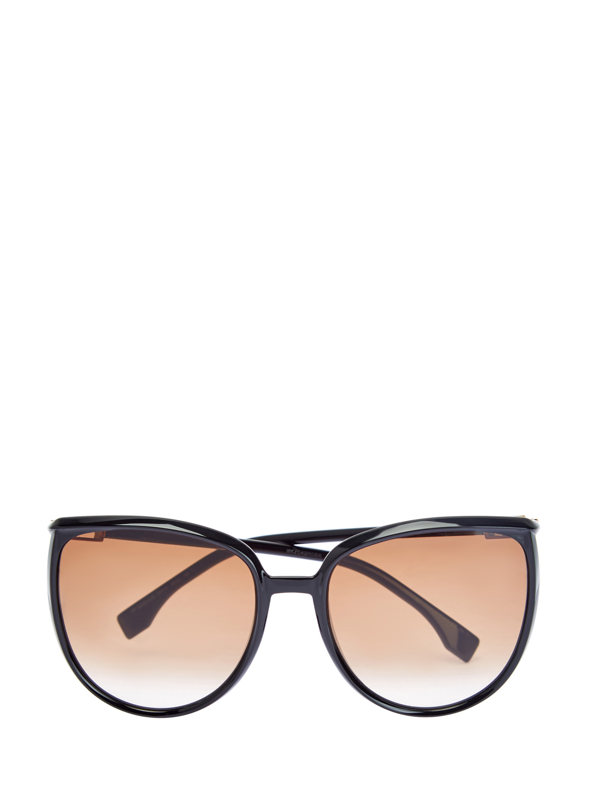 Легкие очки в глянцевой oversize-оправе FENDI (sunglasses), цвет мульти, размер 5;5.5;6;6.5;7;7.5;8;9;10