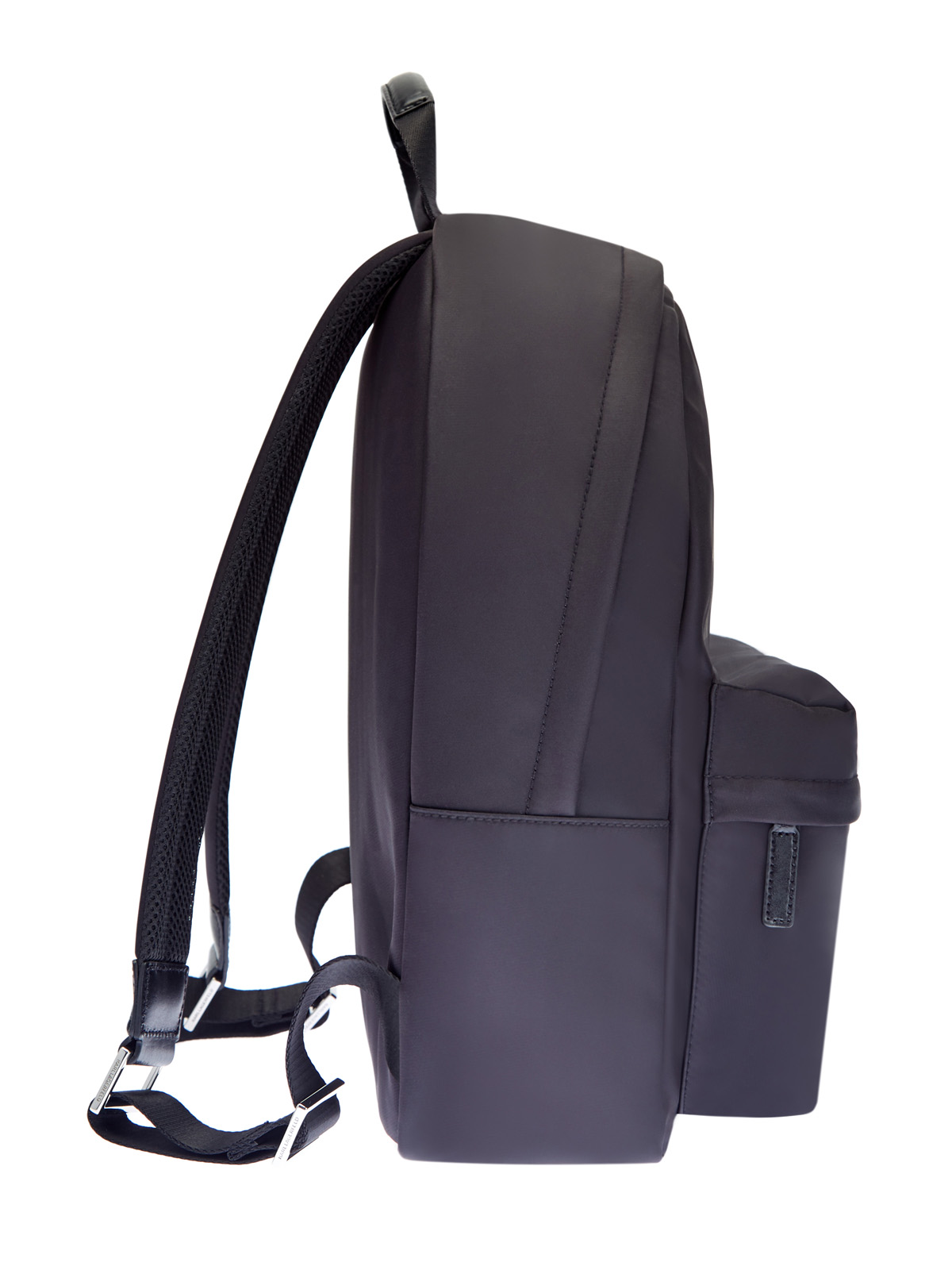 Минималистичный рюкзак K/Ikonik из матового нейлона KARL LAGERFELD, цвет черный, размер 5;6;7 Минималистичный рюкзак K/Ikonik из матового нейлона - фото 4