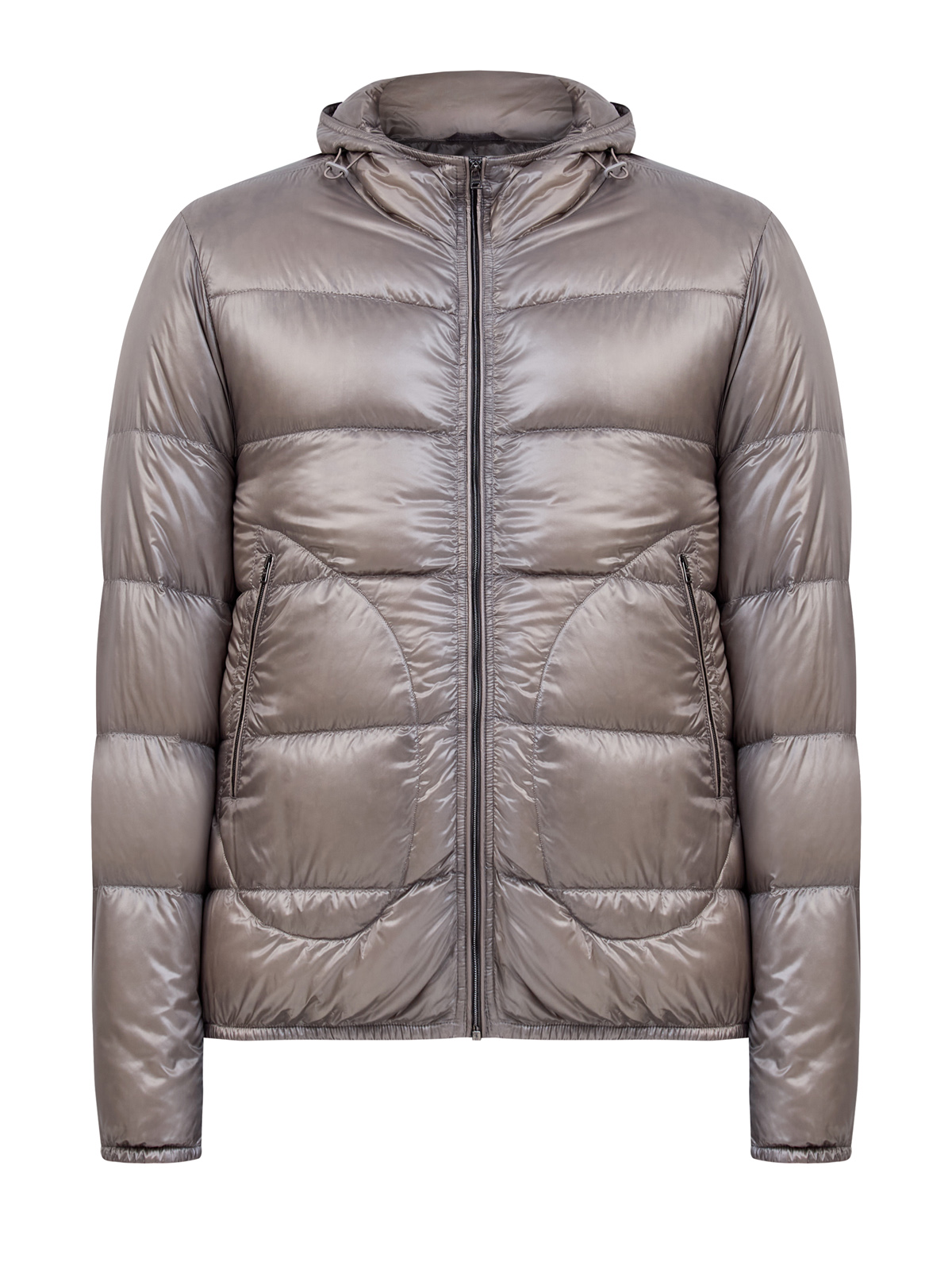 Стеганый пуховик из нейлона Ultralight с капюшоном 62820₽