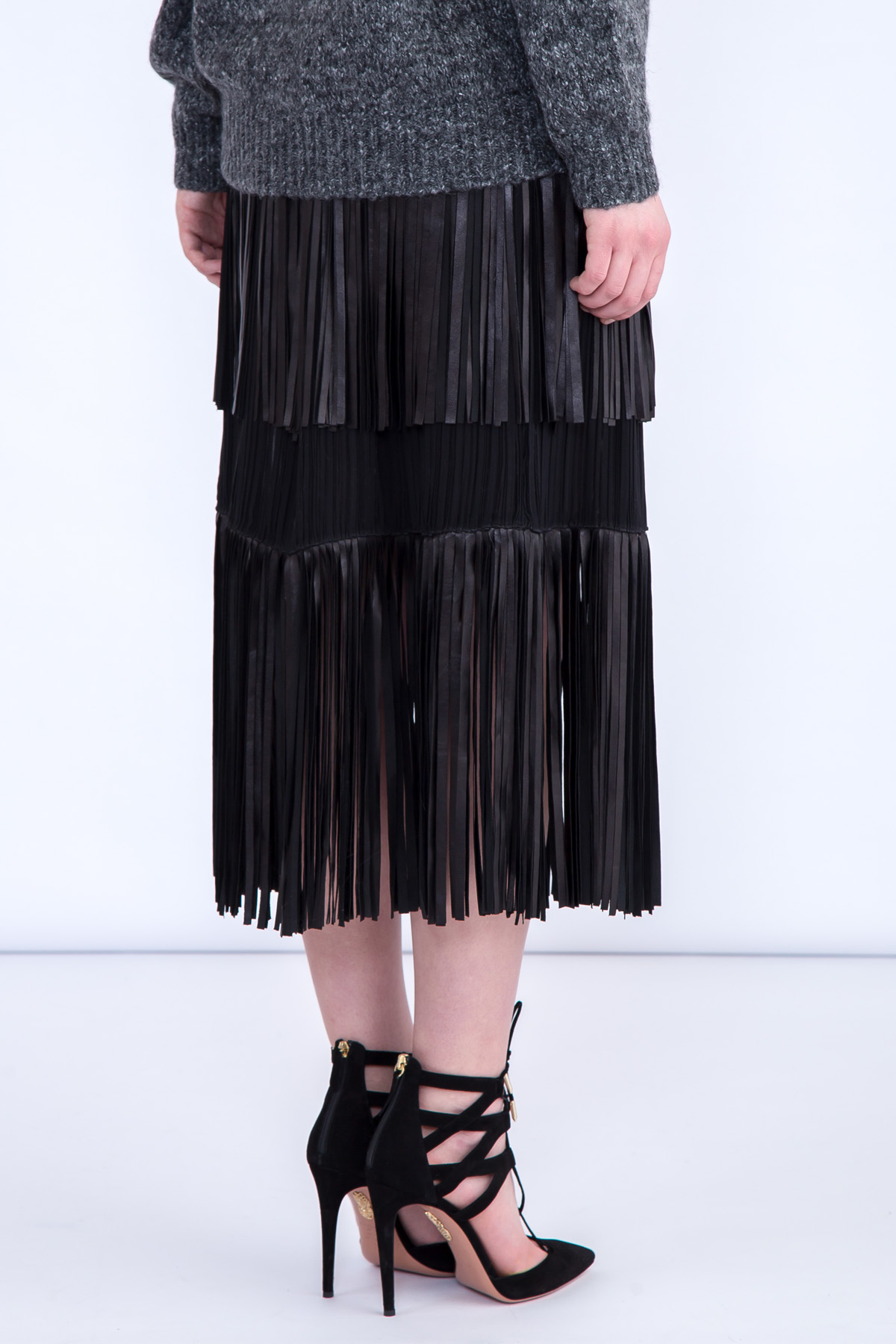 юбка SONIA RYKIEL, цвет черный, размер 38 - фото 4