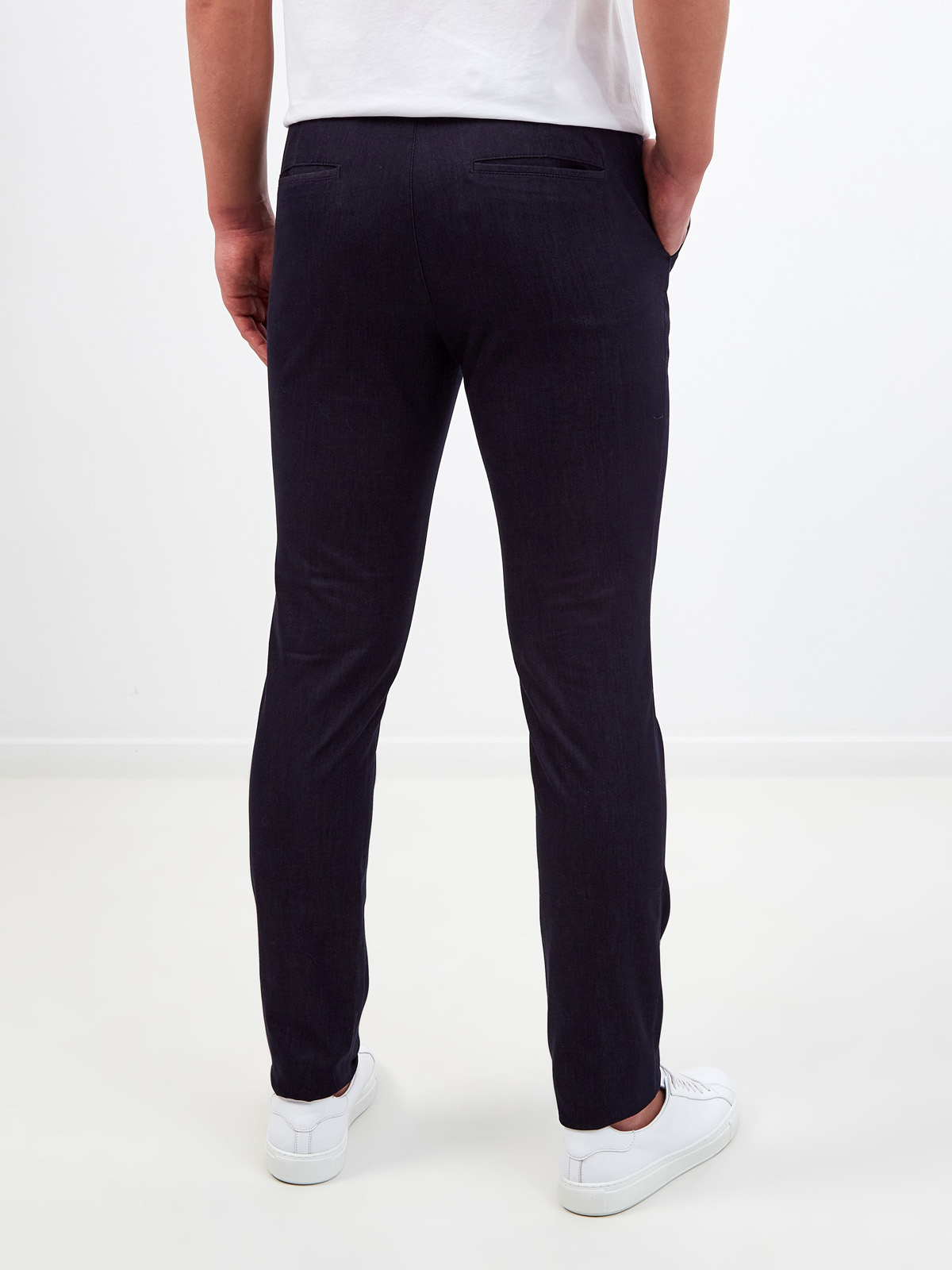 Легкие брюки в стиле casual с поясом на кулиске CUDGI, цвет черный, размер M;L;XL;2XL;4XL;5XL;S - фото 4