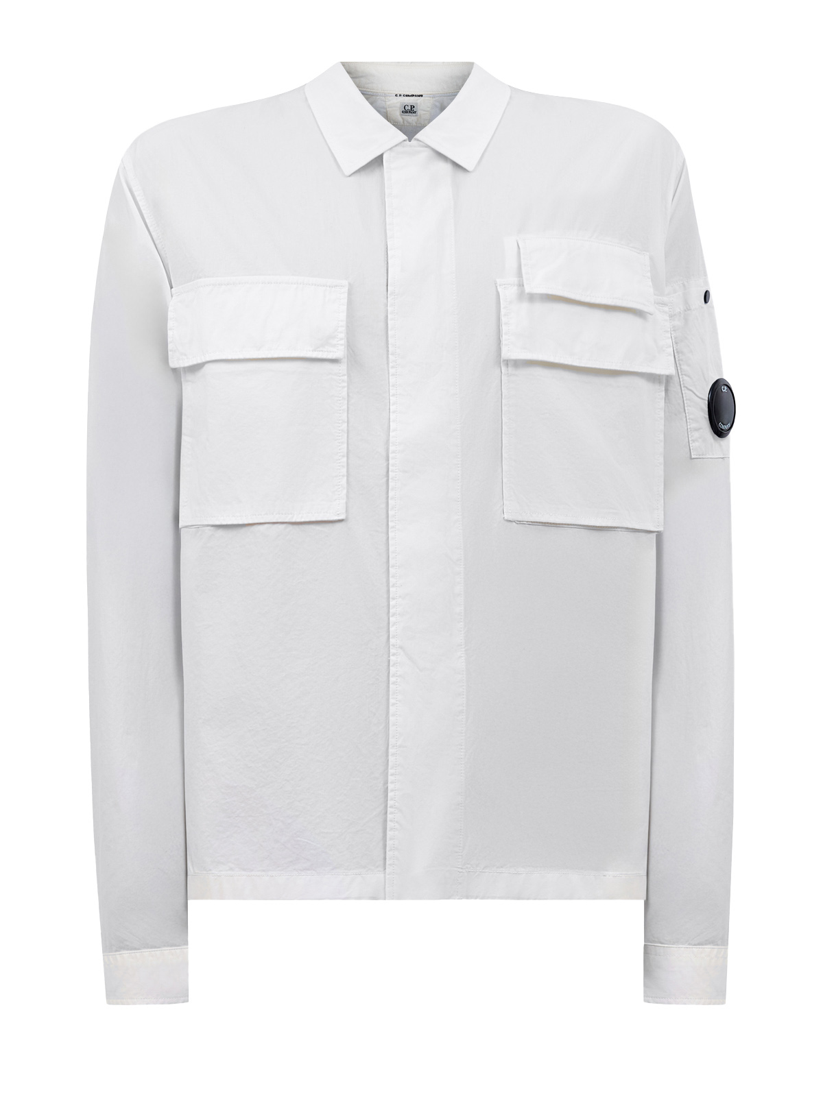 Куртка-рубашка из органического габардина с фирменной линзой 34240₽