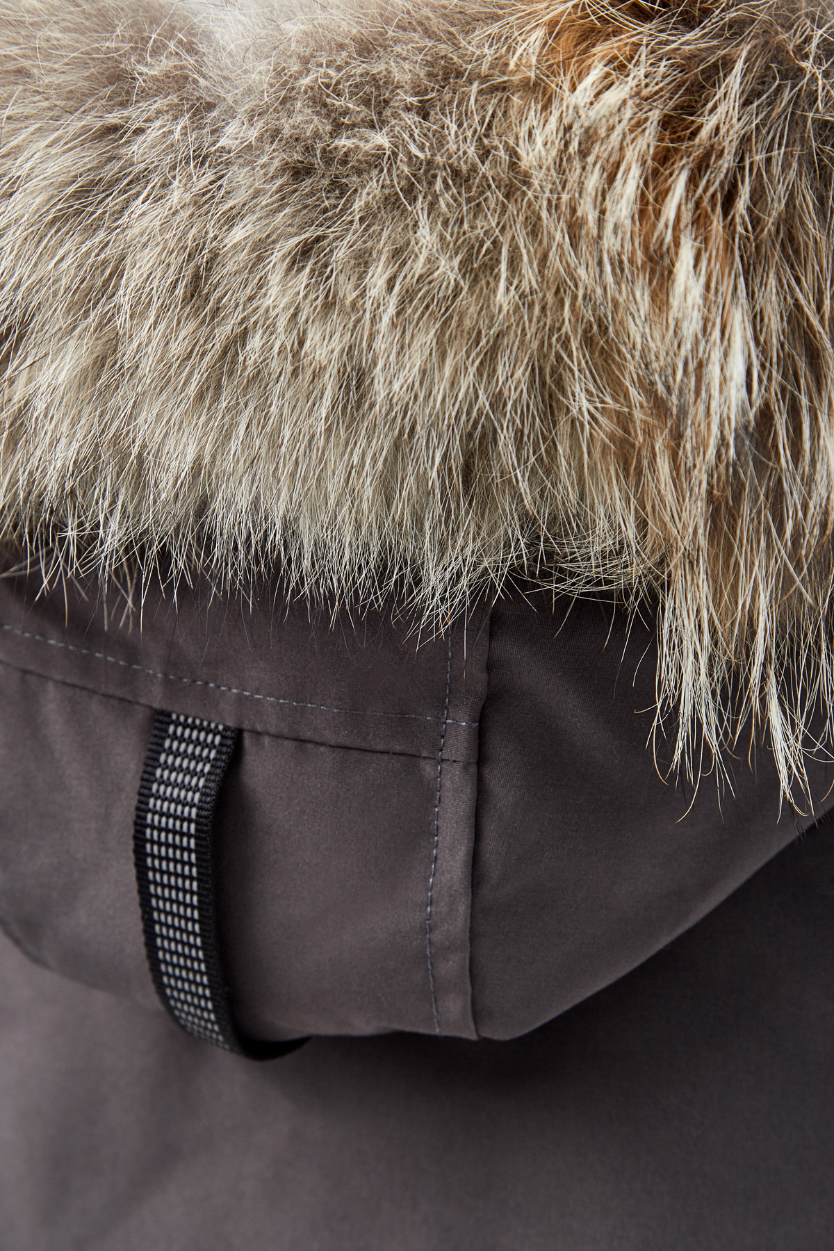 Парка Rosemont до −20℃ с мехом койота на капюшоне CANADA GOOSE, цвет серый, размер M;L - фото 7