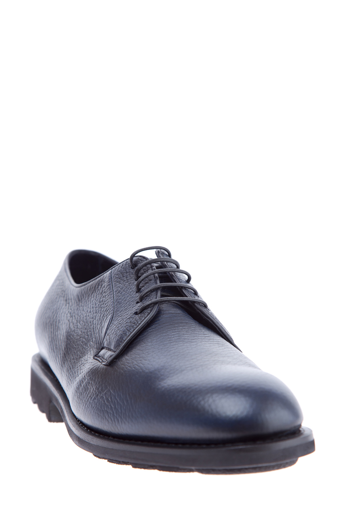 Утепленные мехом ботинки-дерби на рифленой подошве BARRETT, цвет синий, размер 40;43.5 - фото 3