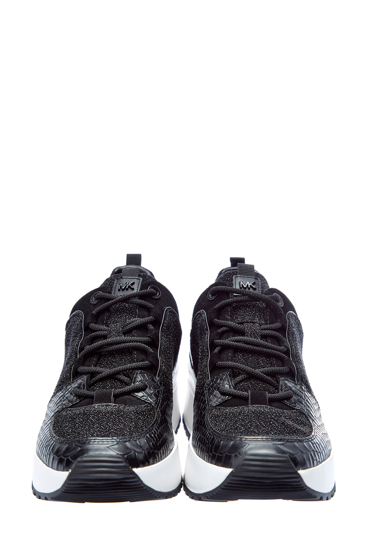 Мерцающие кроссовки на платформе MICHAEL Michael Kors, цвет черный, размер 5.5;6;7;8.5 - фото 6