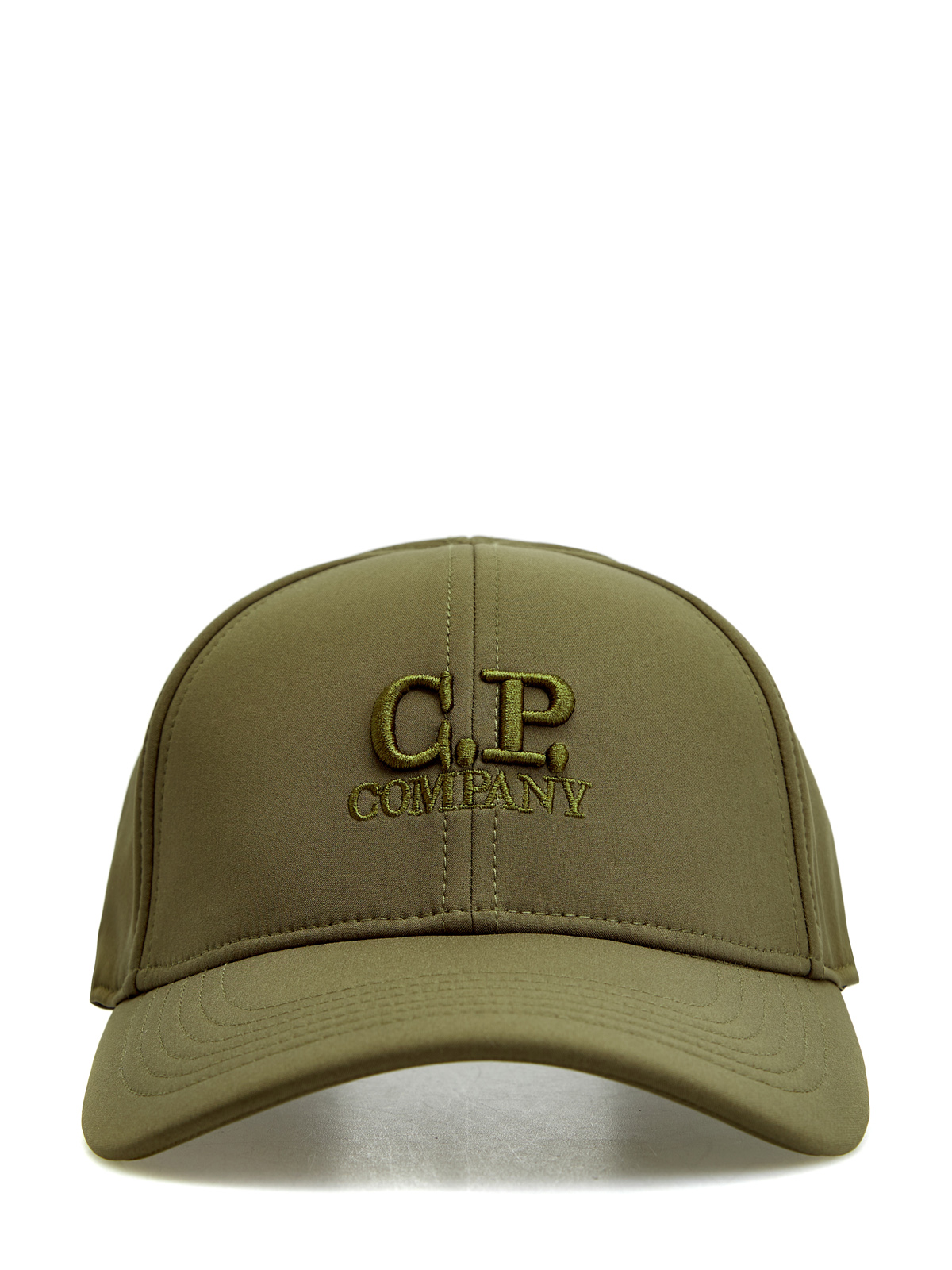 Бейсболка C.P. Shell-R с мембраной и вышитым логотипом C.P.COMPANY, цвет зеленый, размер 46;48;50;52;54;56