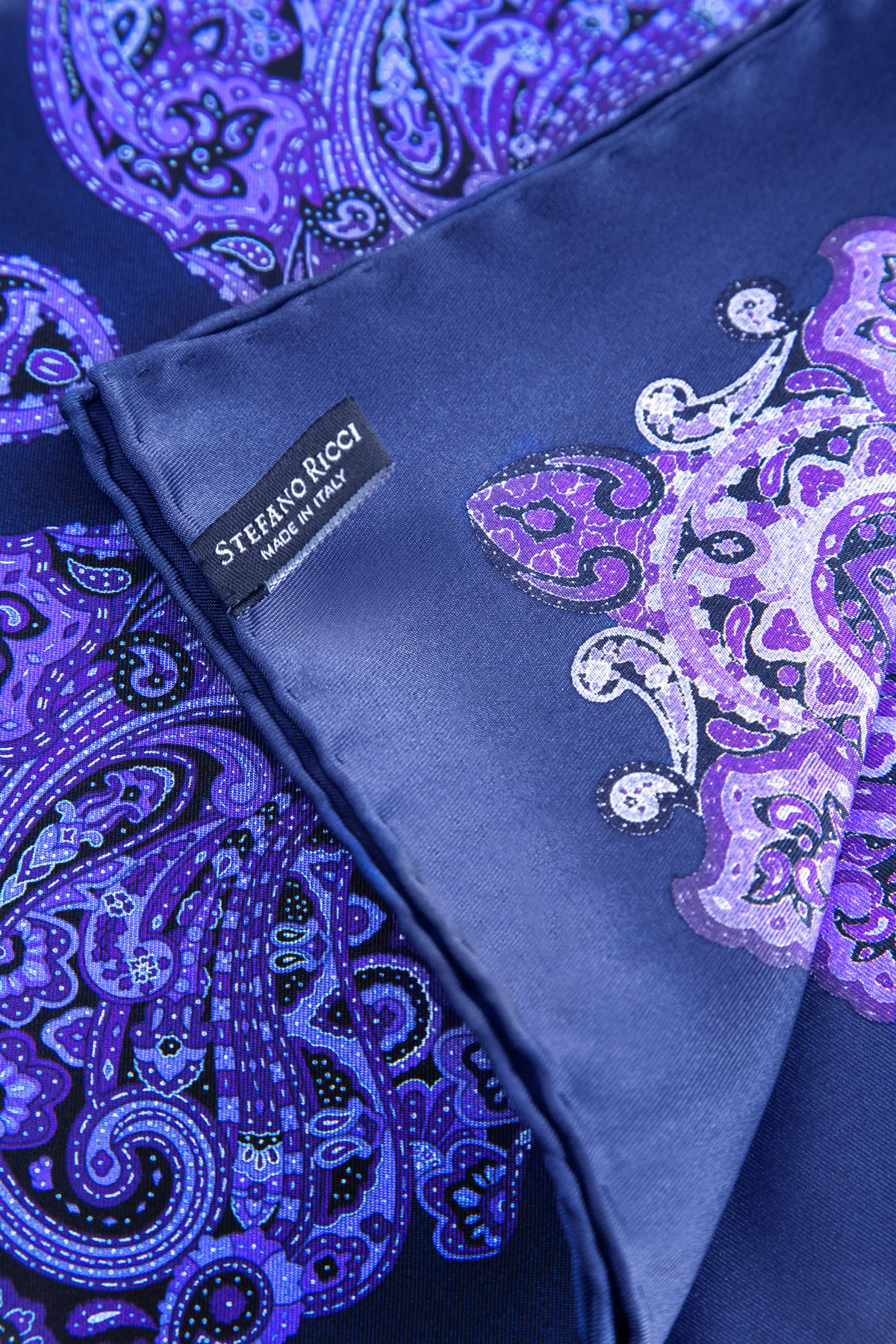 платок STEFANO RICCI, цвет фиолетовый, размер 48 - фото 4