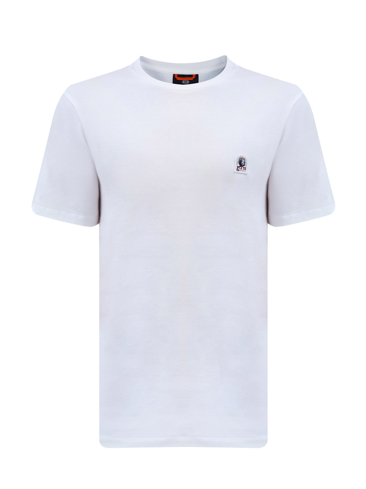 

Базовая белая футболка Patch Tee из джерси с нашивкой, Белый, Базовая белая футболка Patch Tee из джерси с нашивкой