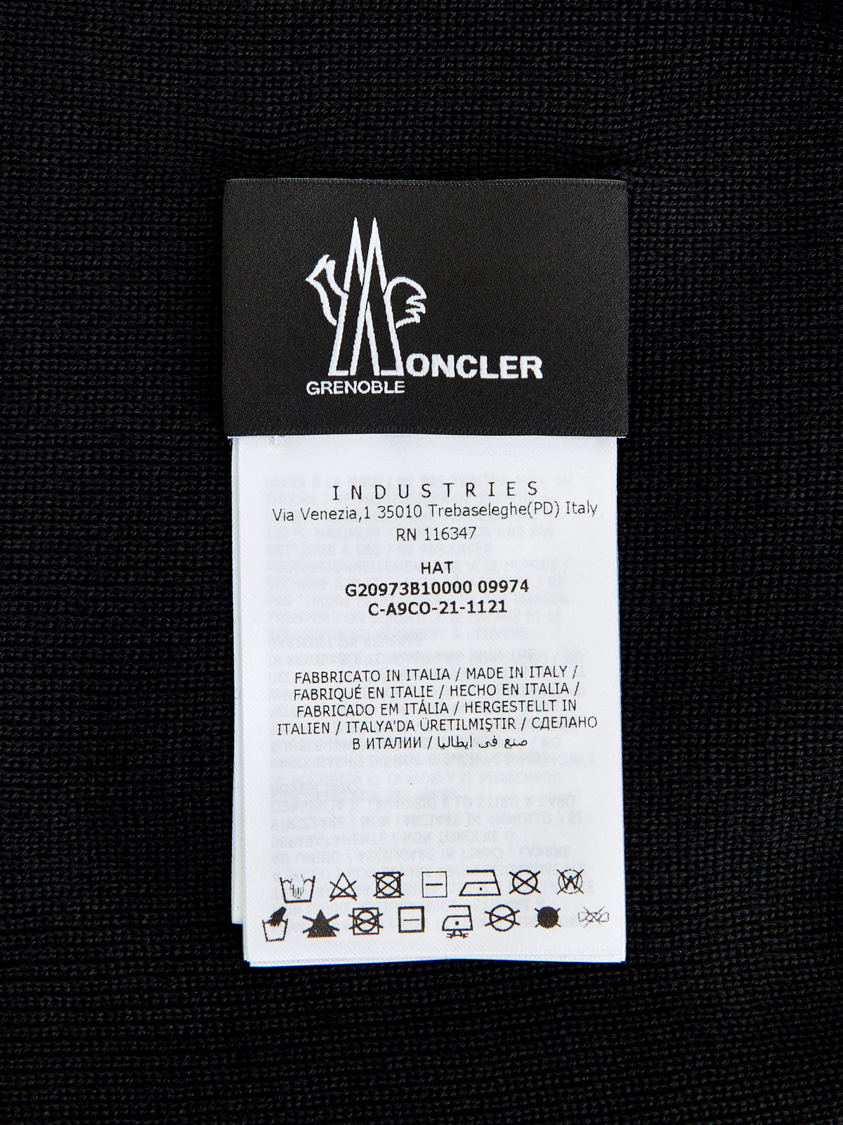 Шапка из шерсти английской вязки с логотипом Après Ski MONCLER, цвет черный, размер 36;36.5;37.5;38;38.5;39;40 - фото 4