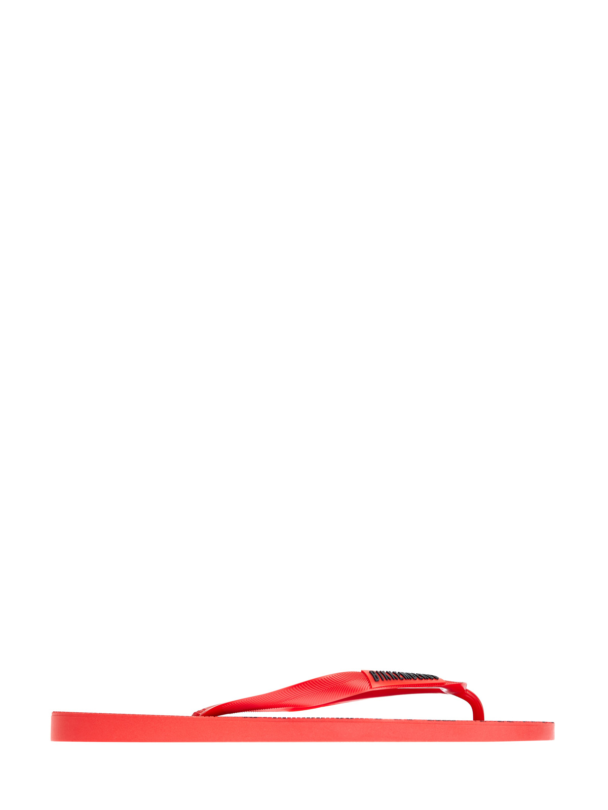 Пляжные шлепанцы в спортивном стиле с принтом Soccer BIKKEMBERGS, цвет красный, размер 40;41;42;44;45 - фото 1
