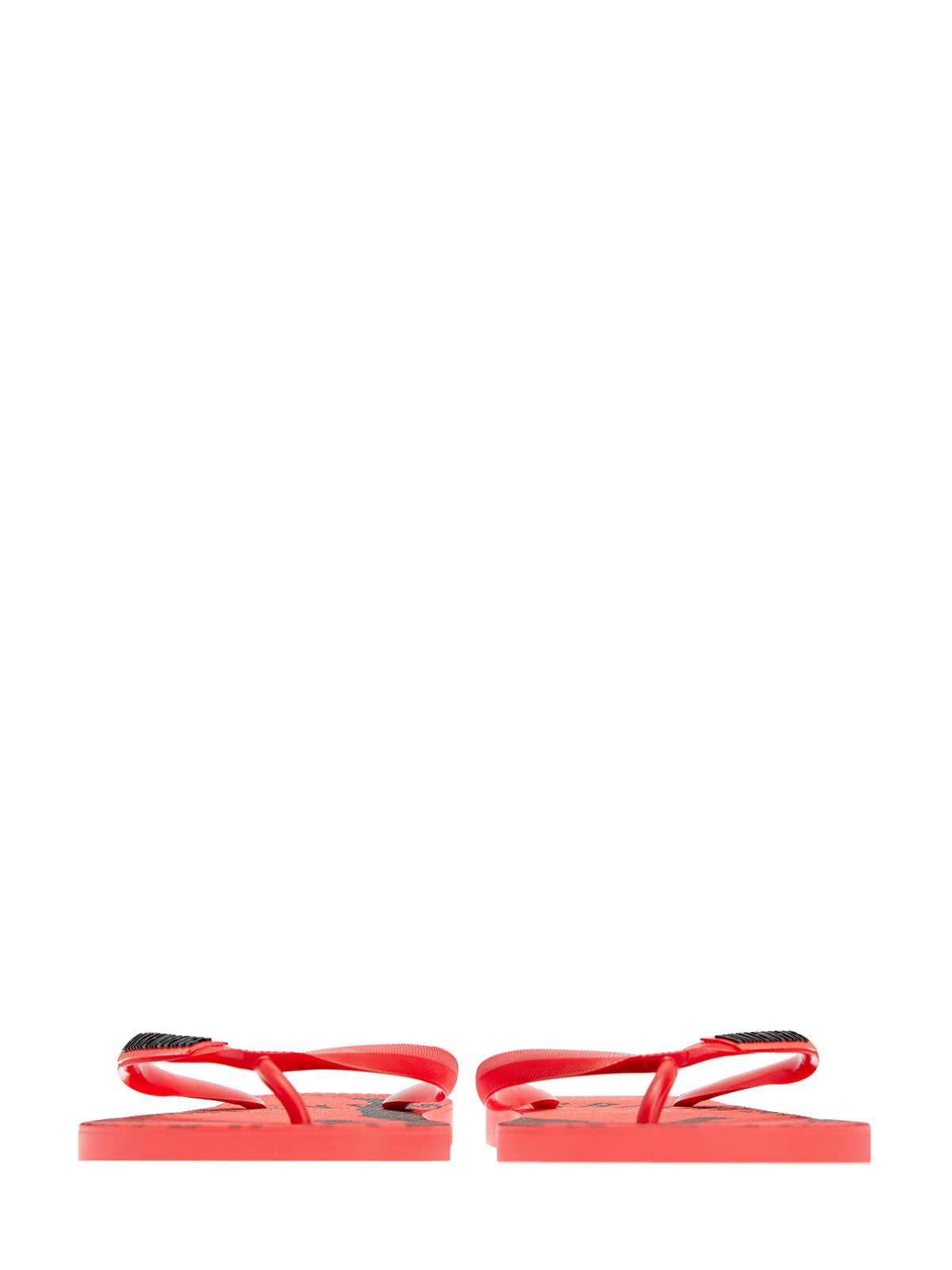 Пляжные шлепанцы в спортивном стиле с принтом Soccer BIKKEMBERGS, цвет красный, размер 40;41;42;44;45 - фото 6