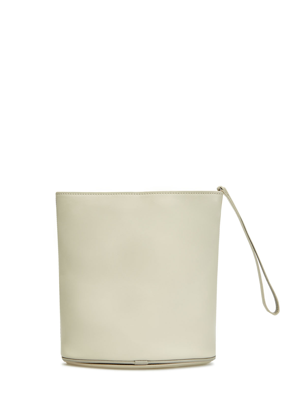 Кожаный клатч Odd Pouch c рельефным логотипом DIESEL, цвет бежевый, размер 50;52 - фото 5