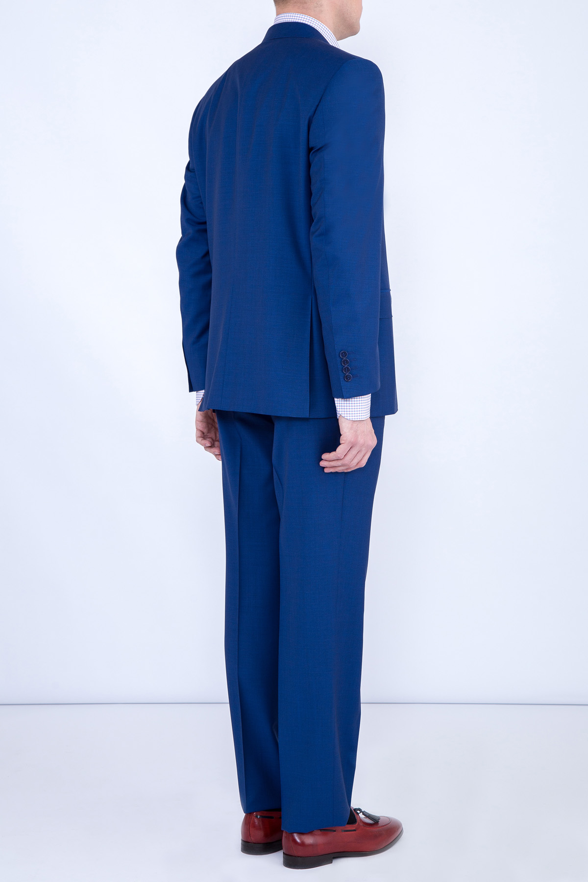 Легкий шерстяной костюм Travel Natural Comfort CANALI, цвет синий, размер 58;58 - фото 4