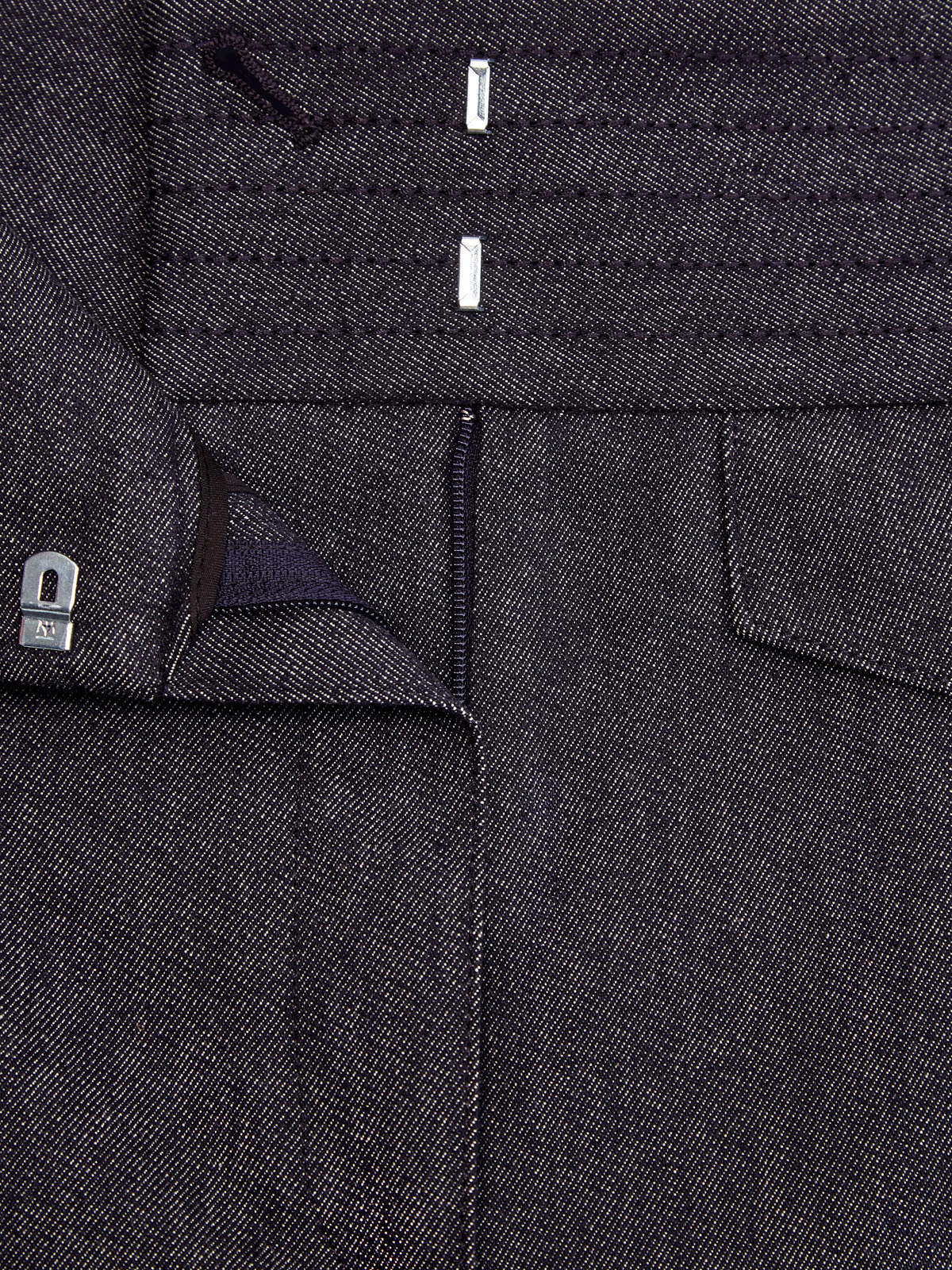 Высокие шорты KARL X AMBER VALLETTA из тонкого денима KARL LAGERFELD, цвет синий, размер XS;M;S - фото 6