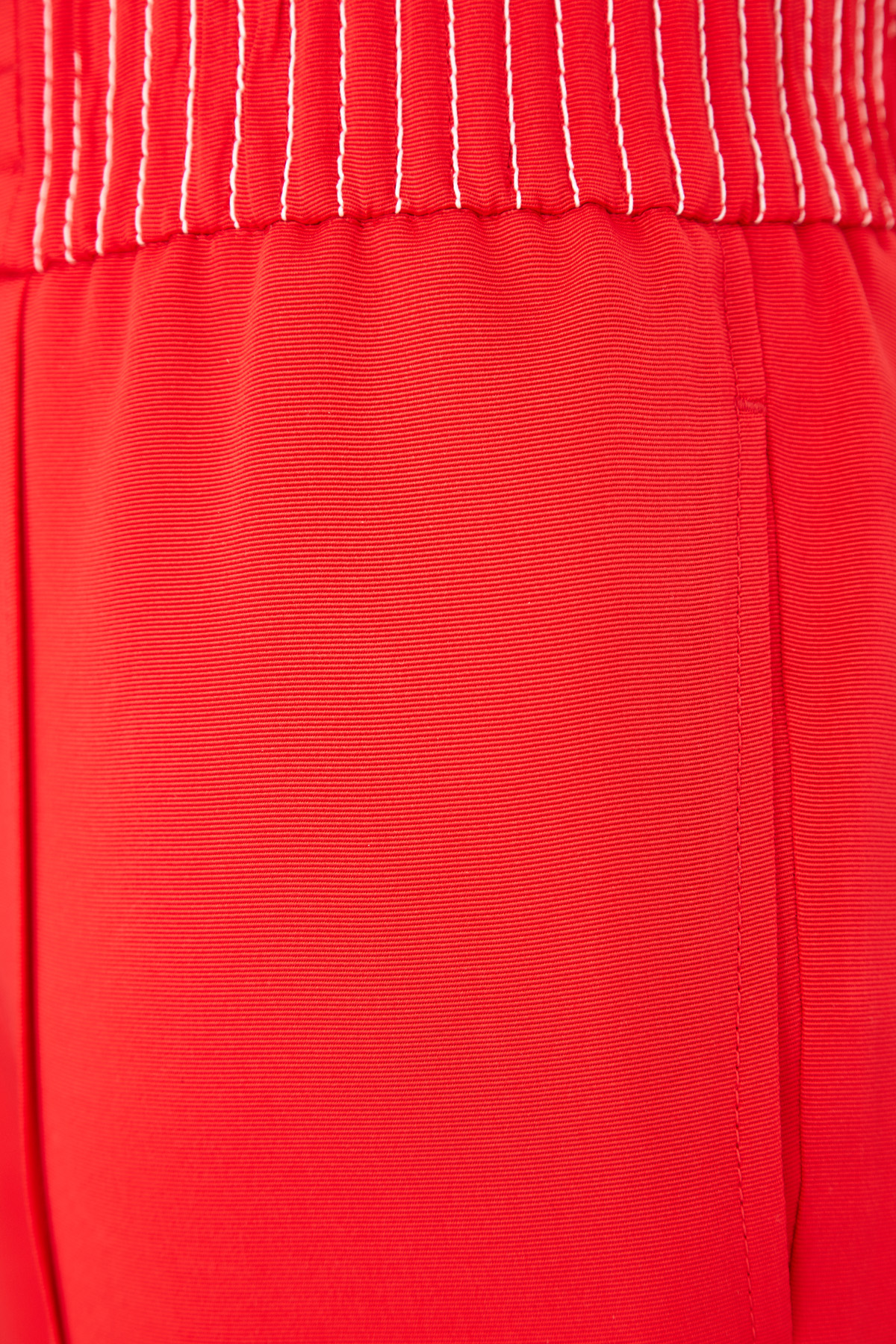 Широкие прямые брюки со стеганым поясом и прошитыми стрелками VALENTINO, цвет красный, размер 38;40;42 - фото 5