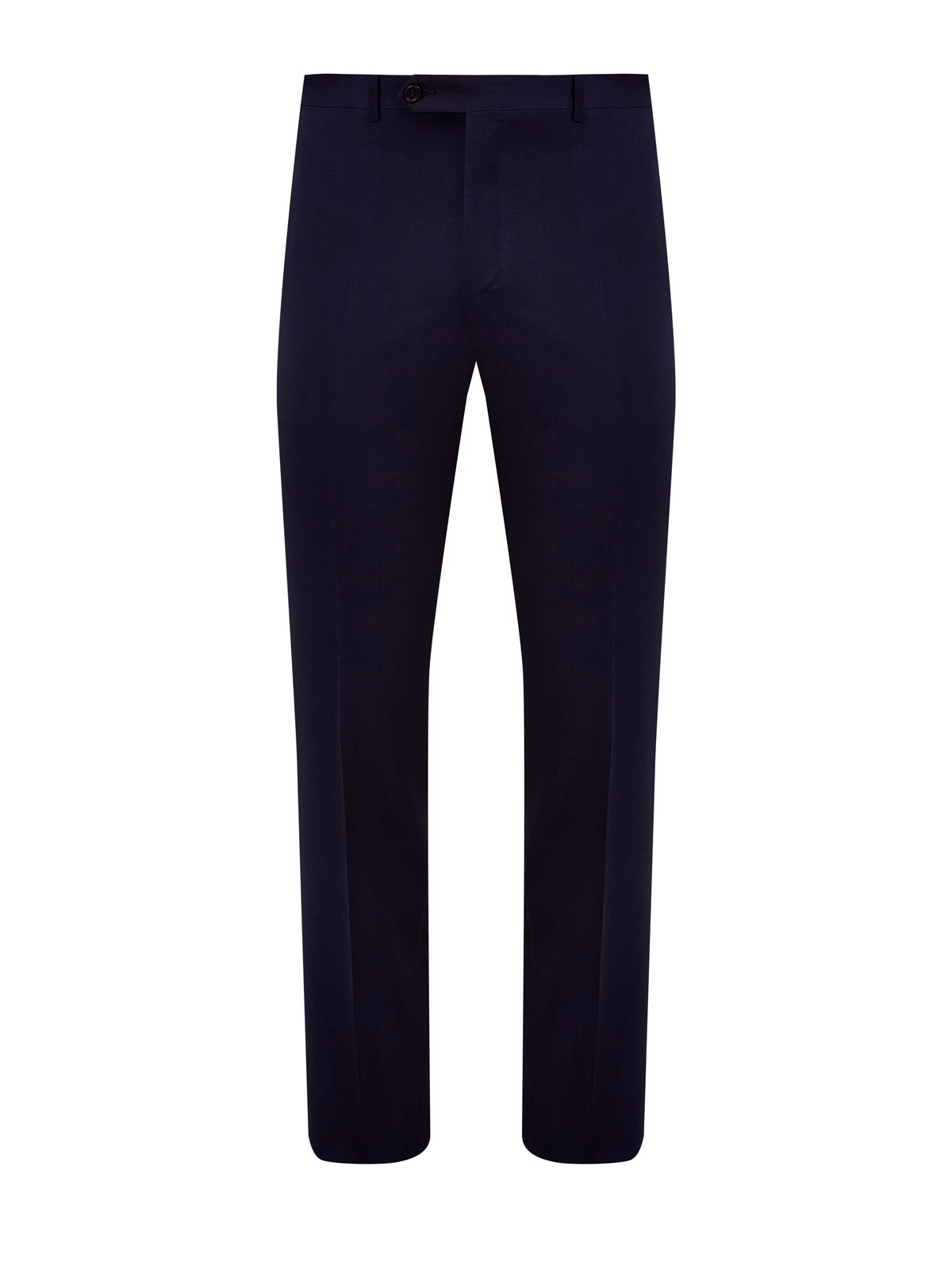 

Брюки в классическом стиле из костюмной шерсти, Синий, Брюки в классическом стиле из костюмной шерсти