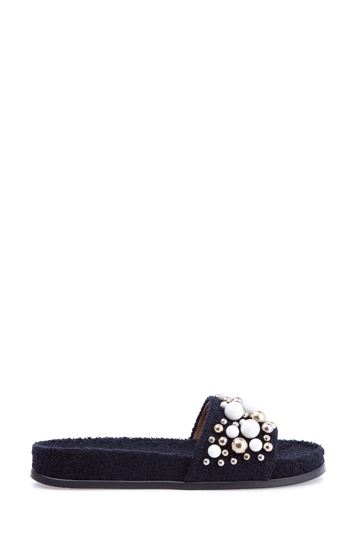 сланцы AQUAZZURA, цвет черный, размер 36;36.5 - фото 1